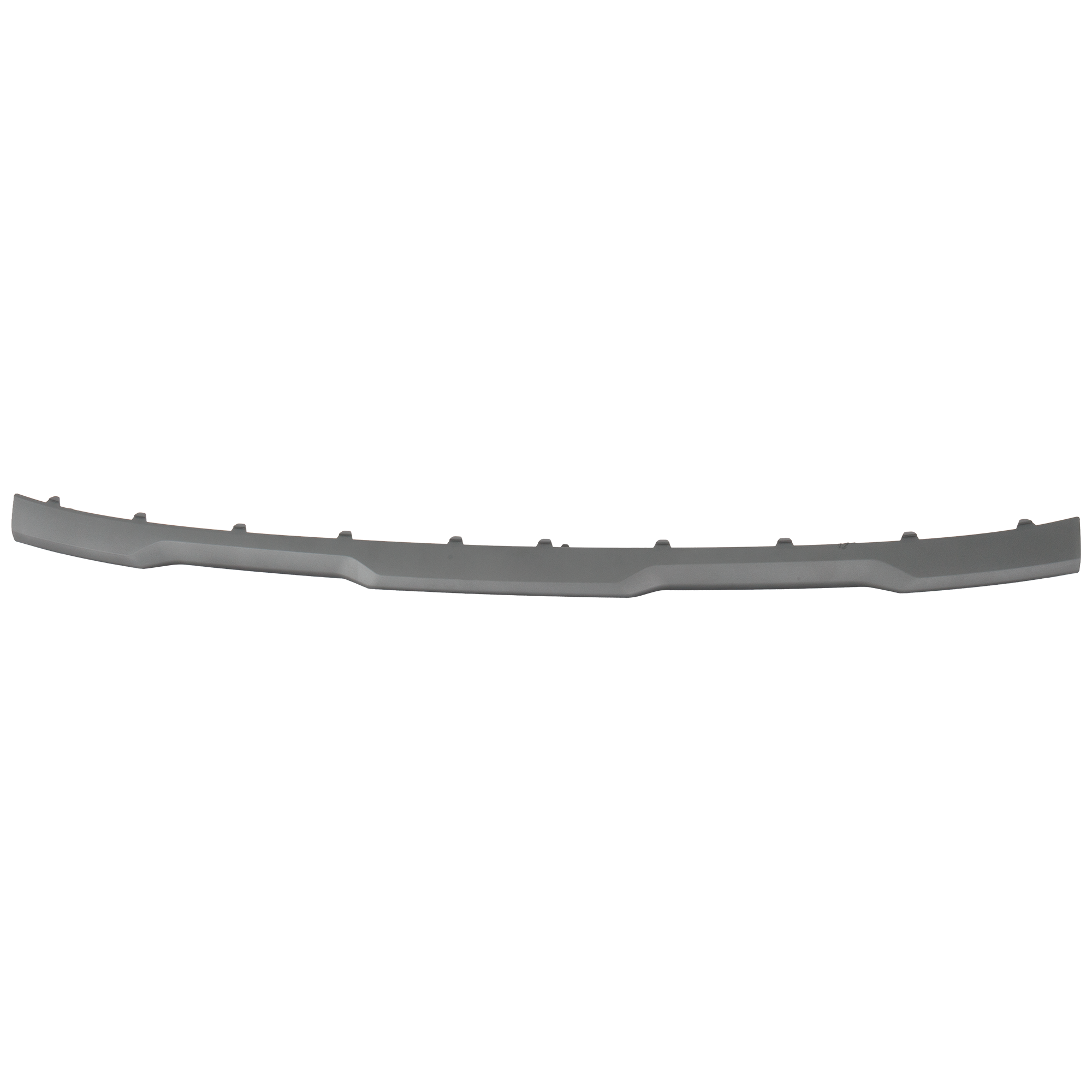 AM SANTA FE 21-23 FRONT BUMPER MOLDING Center Textured Gray SE Essential Models CAPA SKU RH01590039Q Partslink HY1044126C OEM 86577S2500
