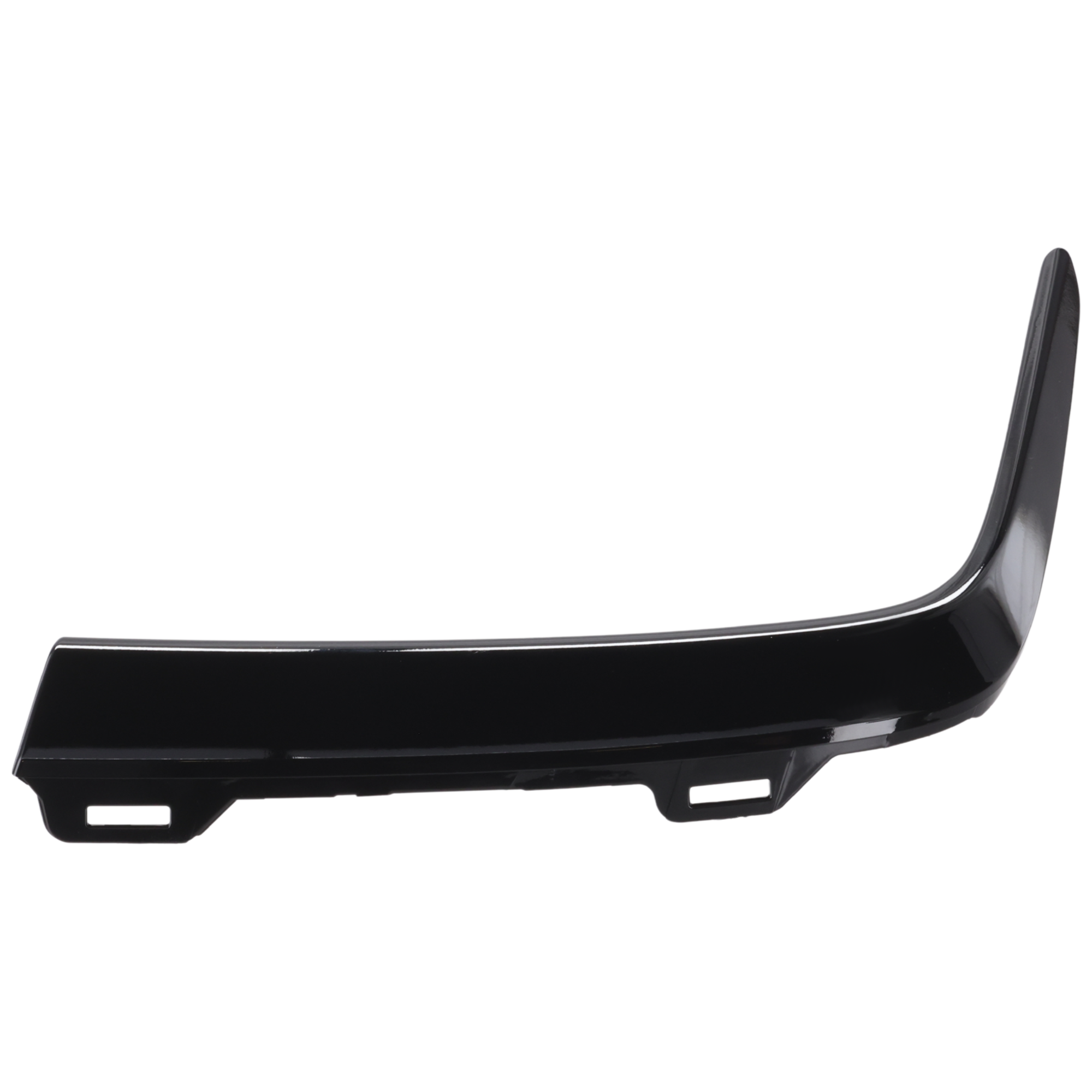 AM PILOT 23-23 FRONT BUMPER MOLDING LH Side Garnish Gloss Black Black Edition Sport Trailsport Models CAPA SKU RH01590058Q Partslink HO1046116C OEM 71107T90A10