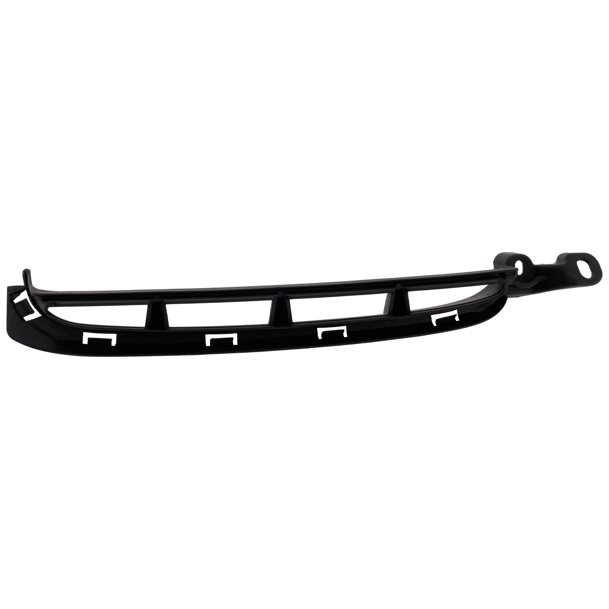 AM SANTA FE 19-20 FRONT BUMPER MOLDING RH Air Duct Molding Black SKU RH01590059 Partslink HY1039144 OEM 86596S2000