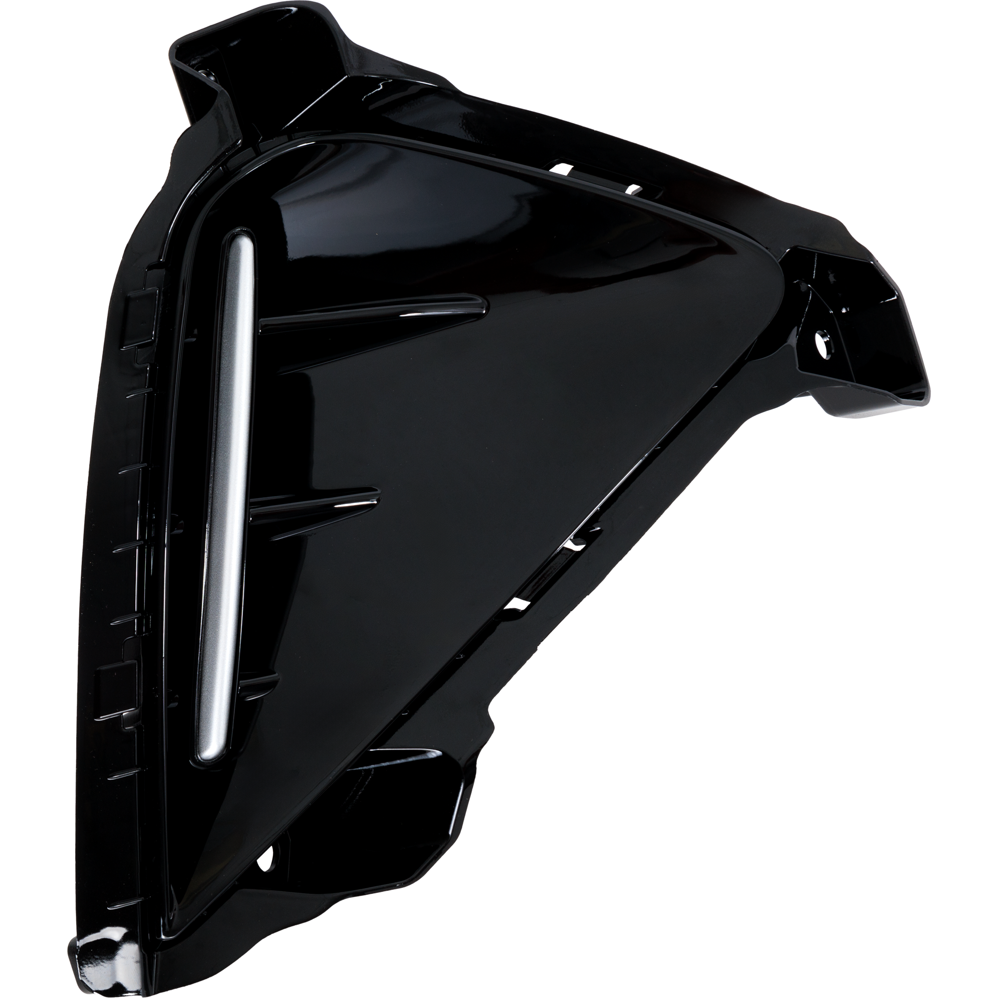 AM FORTE 22-24 FRONT BUMPER MOLDING RH Cover Molding Textured Plastic GT GT Line Models SKU RH01590065 Partslink KI1039164 OEM 86594M7510