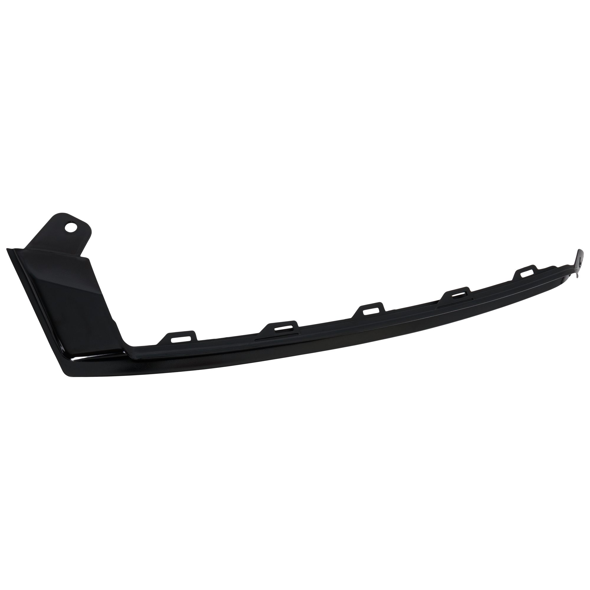 AM ACCORD 18-20 FRONT BUMPER MOLDING RH Textuted Black EX EX L Sport Touring Hybrid w Fog Light Holes Models SKU RH01590067 Partslink HO1047102 OEM 71104TVAA10