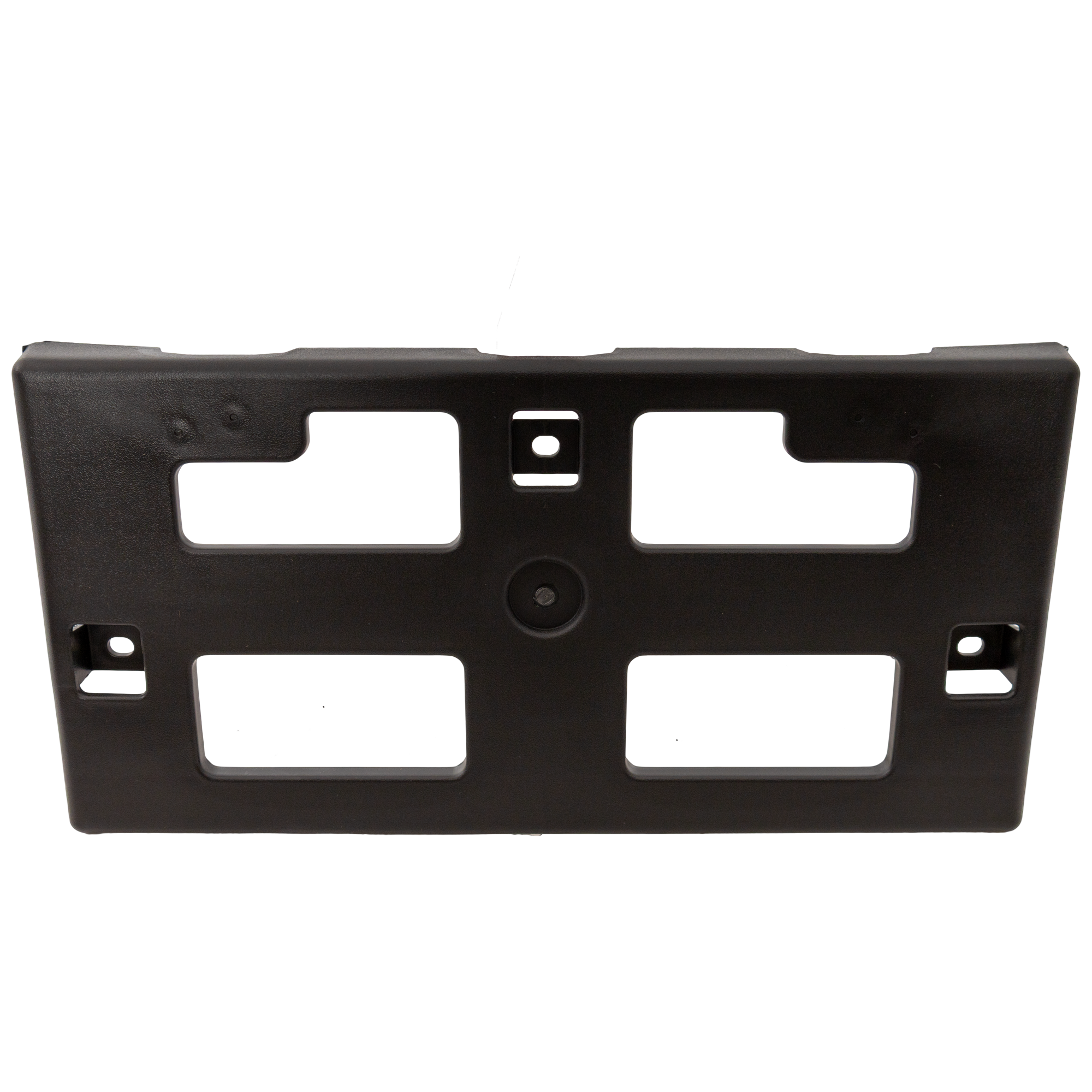 AM KONA 18-21 FRONT LICENSE PLATE BRACKET Textured Black SKU RH01730013 Partslink HY1068112 OEM 86519J9010