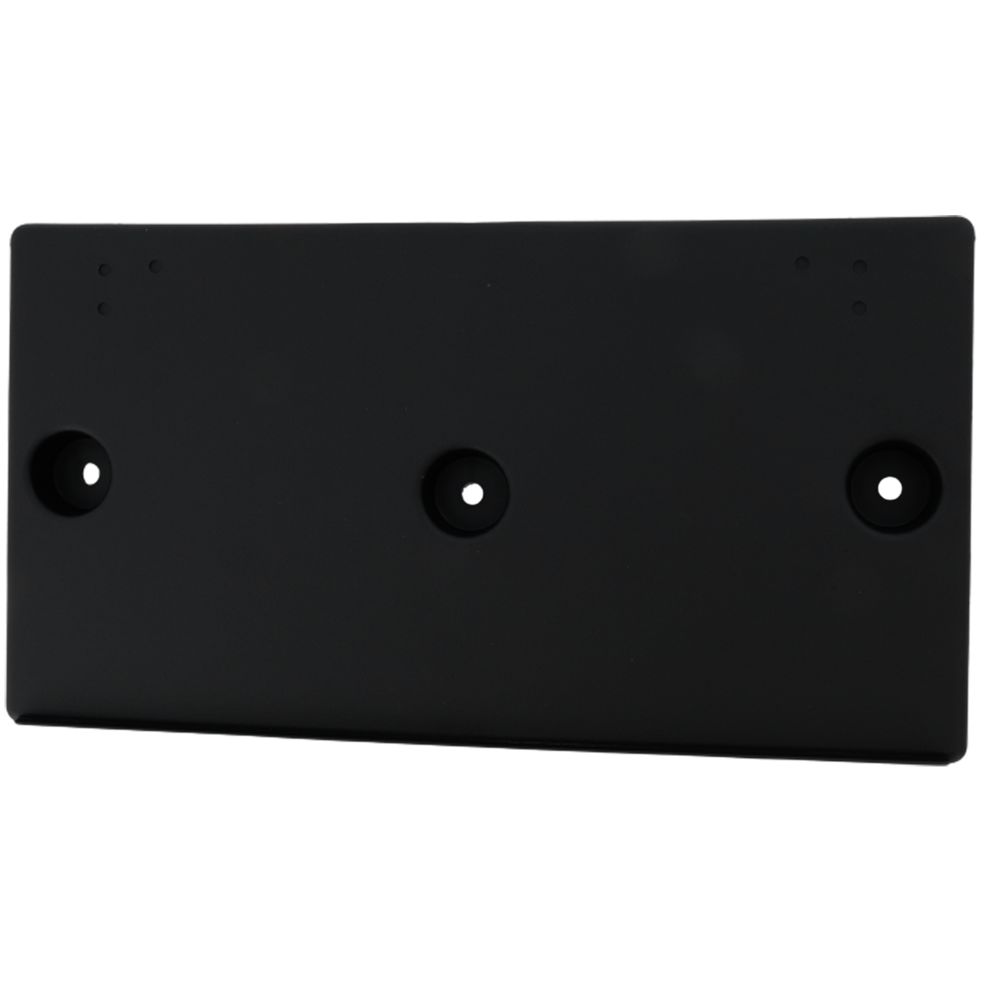 AM ELANTRA 21-23 FRONT LICENSE PLATE BRACKET Textured Black 2.0L Eng. w o Radar Cruise Control Korea Built Vehicle SKU RH01730038 Partslink HY1068126 OEM 86519AA010