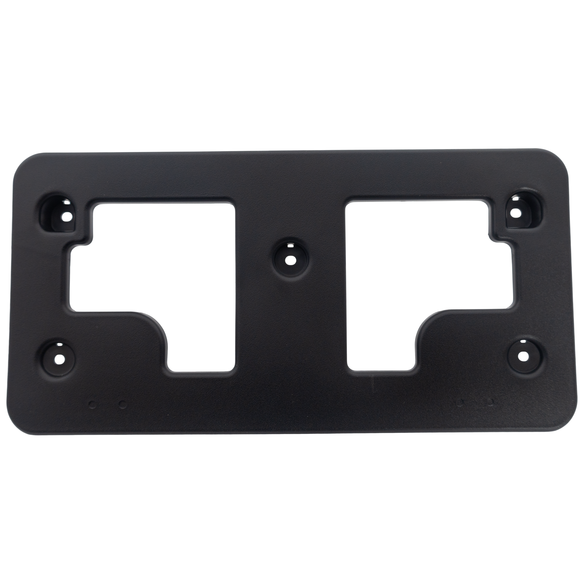 AM IONIQ 5-22-24 FRONT LICENSE PLATE BRACKET Textured Black Plastic SKU RH01730059 Partslink HY1068141 OEM 86529GI010