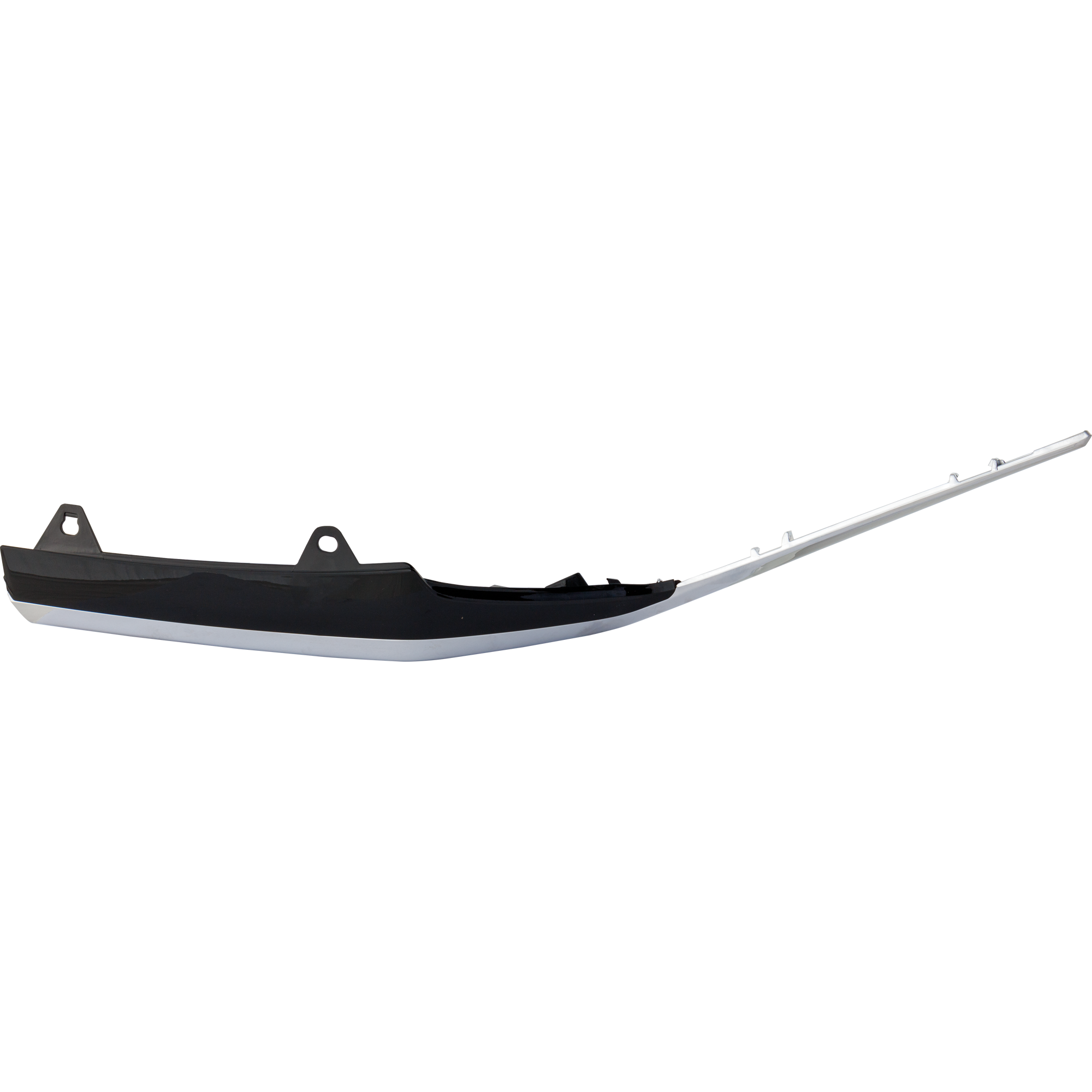 AM CR V 20-22 FRONT BUMPER GRILLE MOLDING LH Painted Black w Chrome Molding EX EX L LX Special Edition Sport Hybrid 20-21 Models SKU RH02010006 Partslink HO1212126 OEM 71185TLAA60
