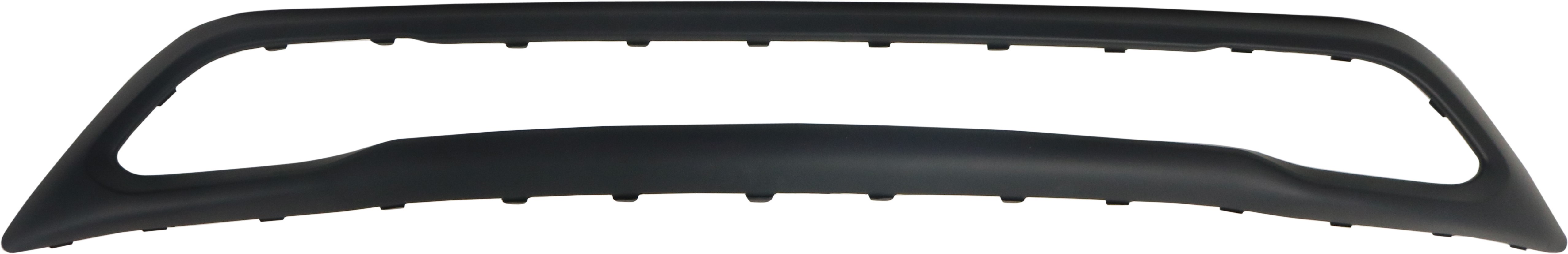 AM SANTA FE 17-18 SANTA FE XL 19-19 FRONT BUMPER GRILLE MOLDING Skid Plate Textured Black SKU RH02030001 Partslink HY1095105 OEM 86565B8AA0