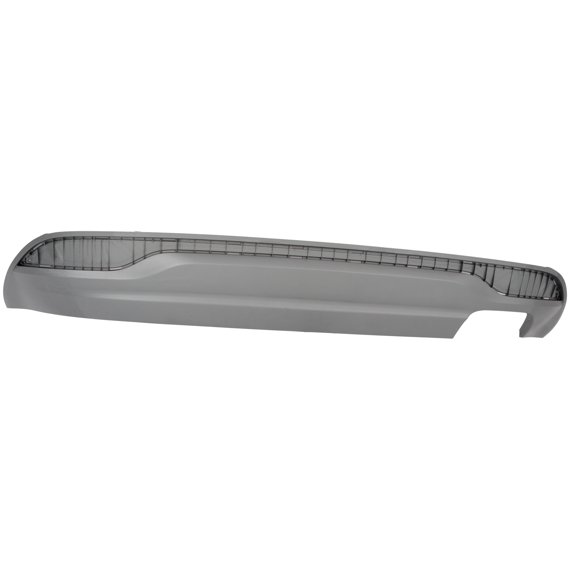 AM SANTA FE 21-23 REAR SKID PLATE Textured Gray SE Essential Models CAPA SKU RH05760005Q Partslink HY1195138C OEM 86671S2500