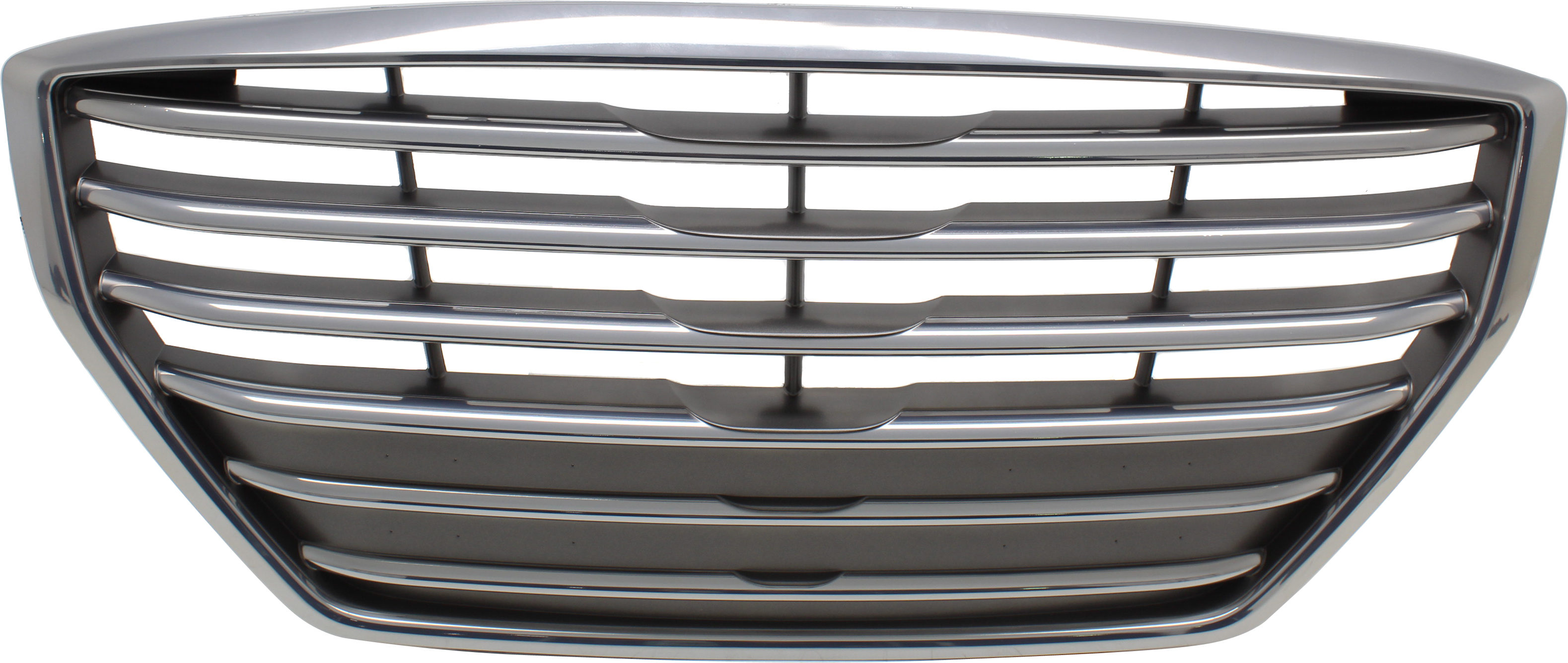AM GENESIS 15-16 GRILLE Painted Silver Shell and Insert SKU RH07010002 Partslink HY1200191 OEM 86350B1040
