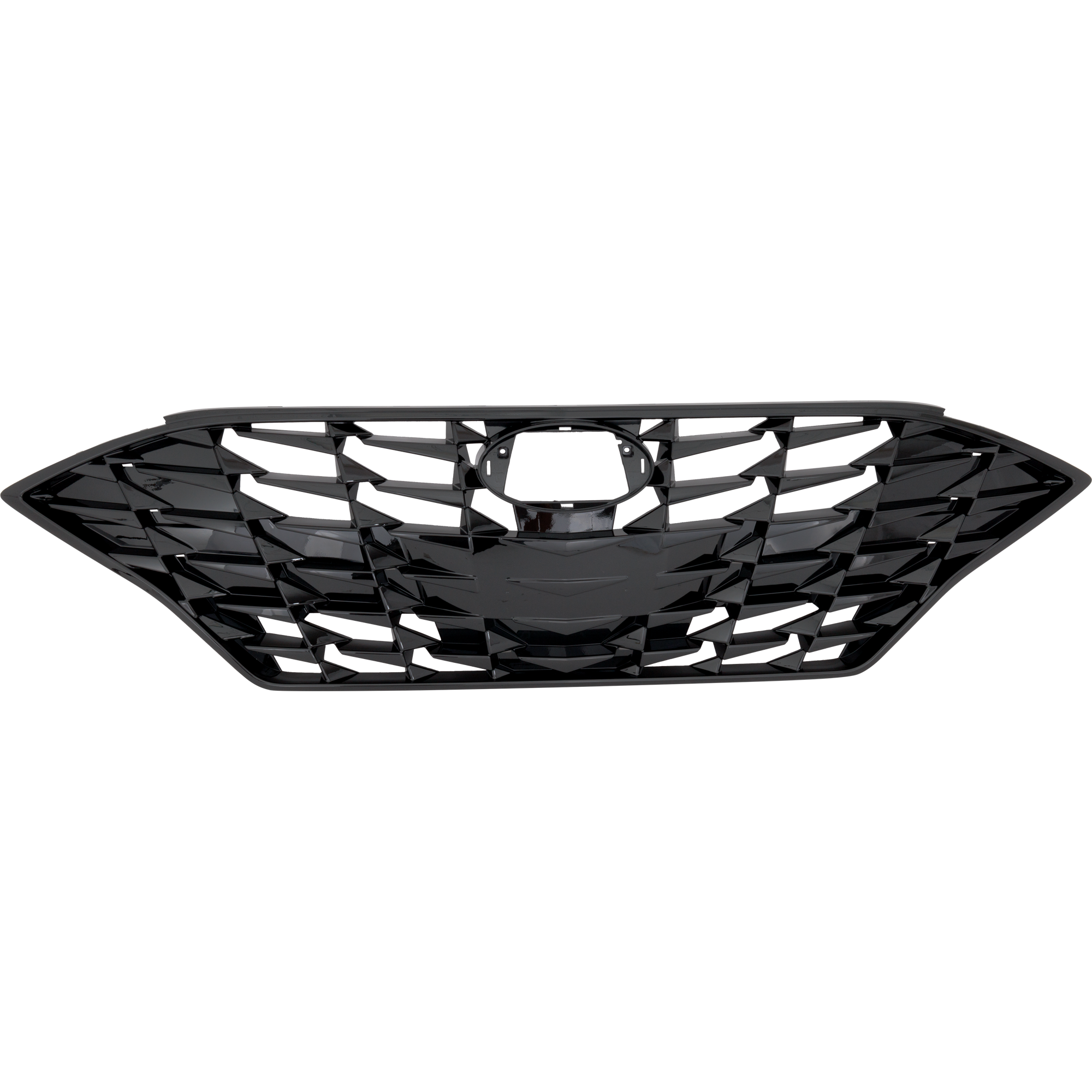 AM SONATA 20-23 GRILLE Gloss Black Shell and Insert SEL SEL Plus Sport Models 20-22 USA Built Vehicle 21-21 Korea Built Vehicle CAPA SKU RH07010054Q Partslink HY1200230C OEM 86350L0700