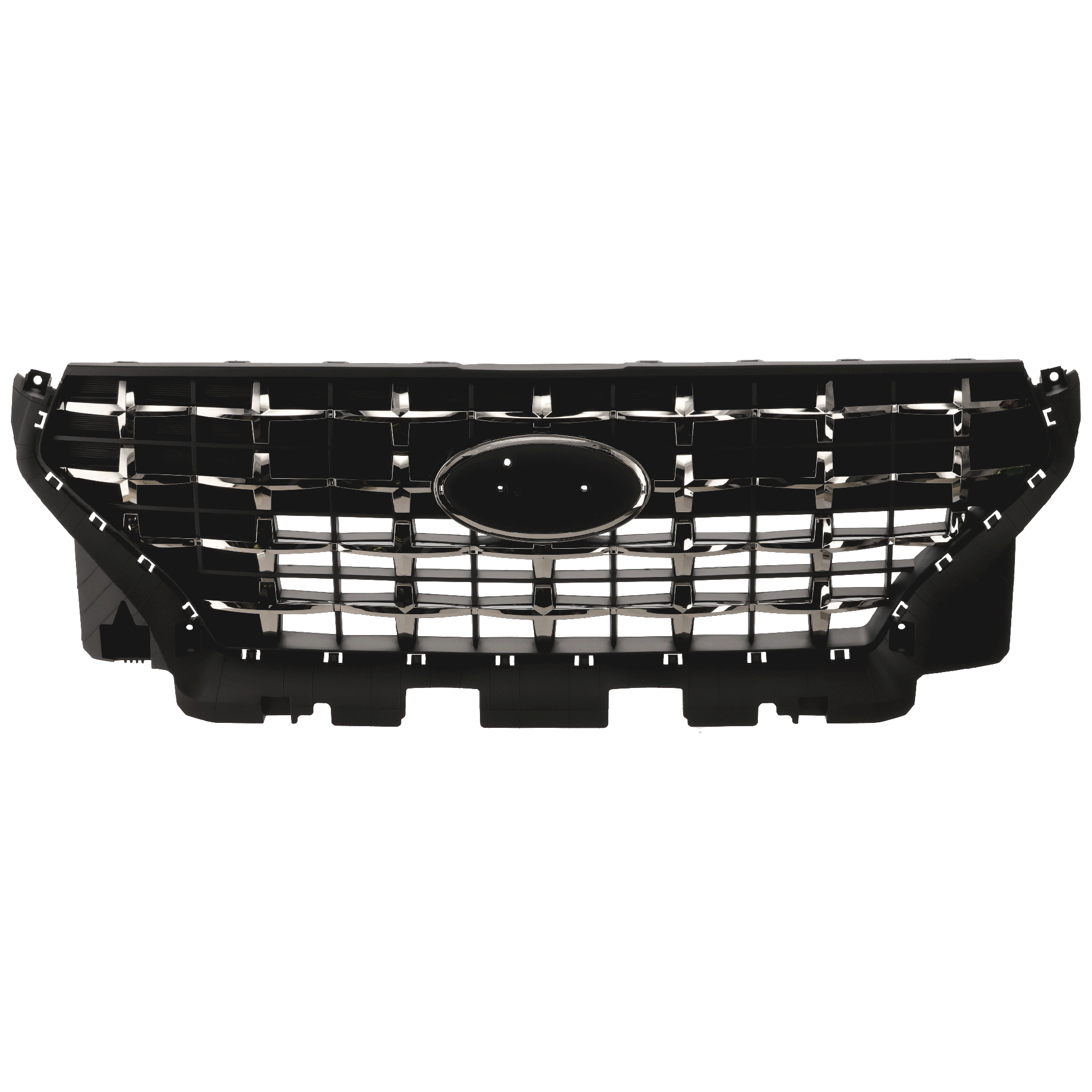 AM VENUE 20-20 GRILLE Chrome Shell with Black Insert Denim SEL Ultimate Models SKU RH07010059 Partslink HY1200247 OEM 86350K2010