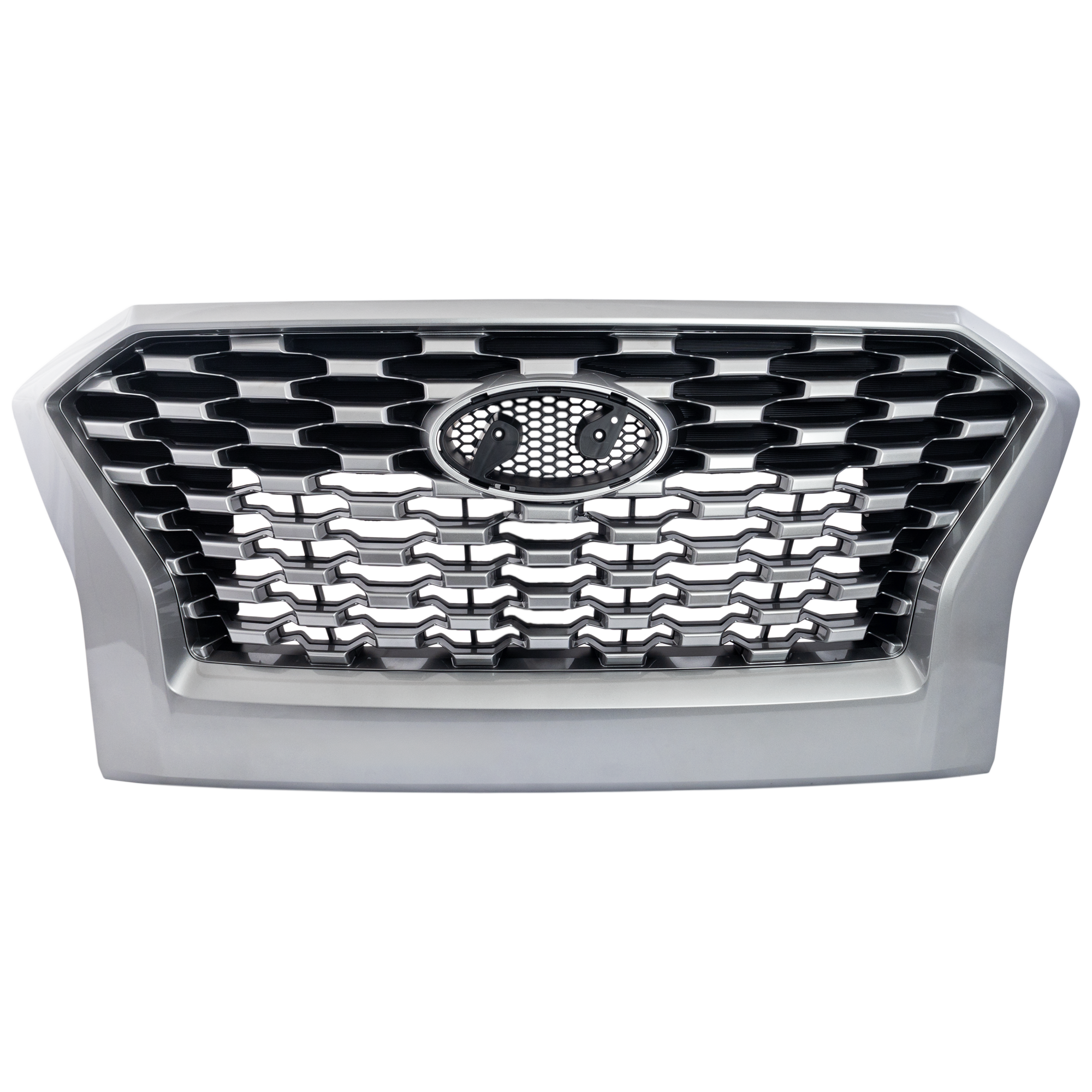 AM PALISADE 20-22 GRILLE Painted Silver Gray w Silver Gary Frame Essdential SE Models SKU RH07010080 Partslink HY1200239 OEM 86350S8000