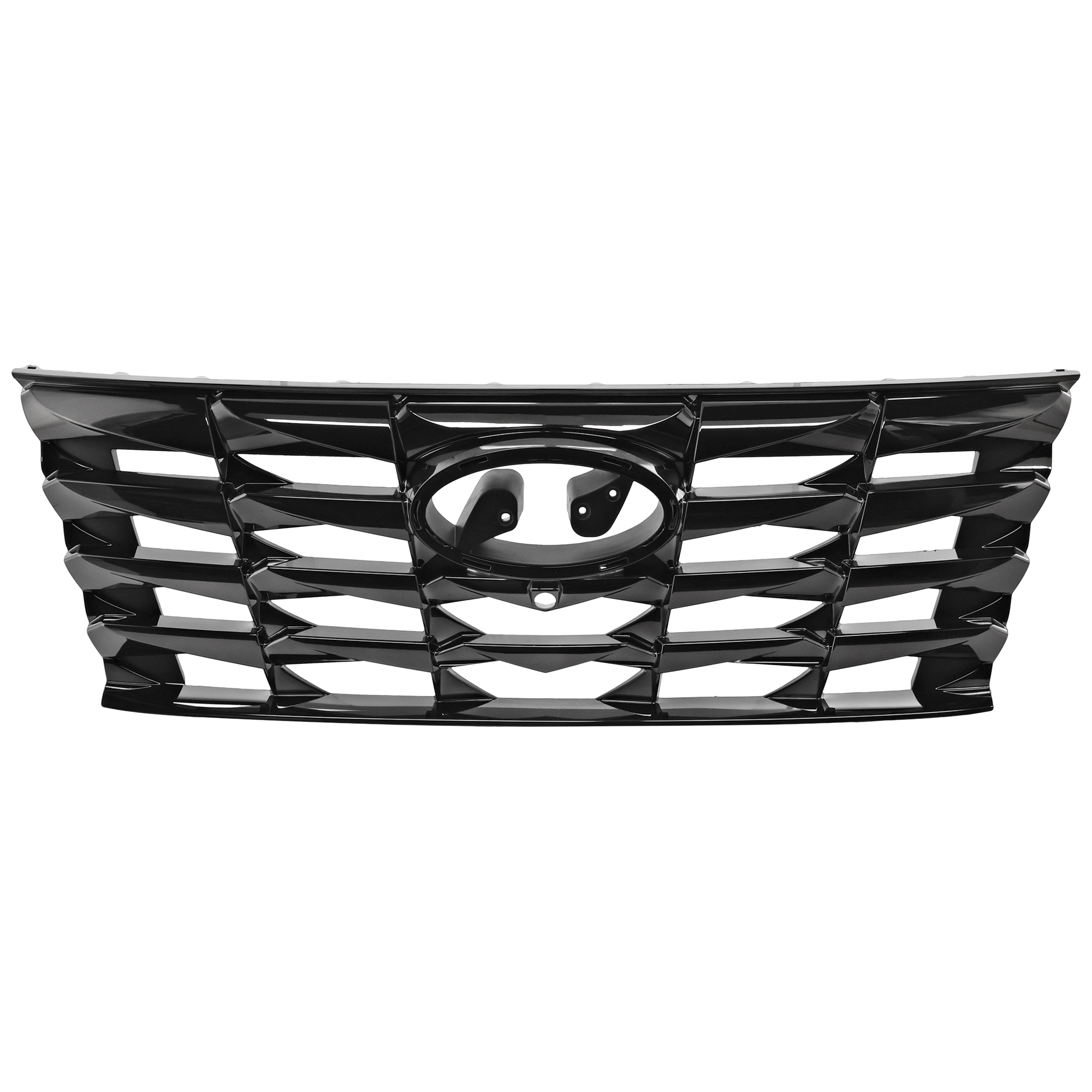 AM TUCSON 22-24 GRILLE Chrome Painted Smoke Black Hybrid Limited Ultimate Limited Models SKU RH07010085 Partslink HY1200250 OEM 86350N9110