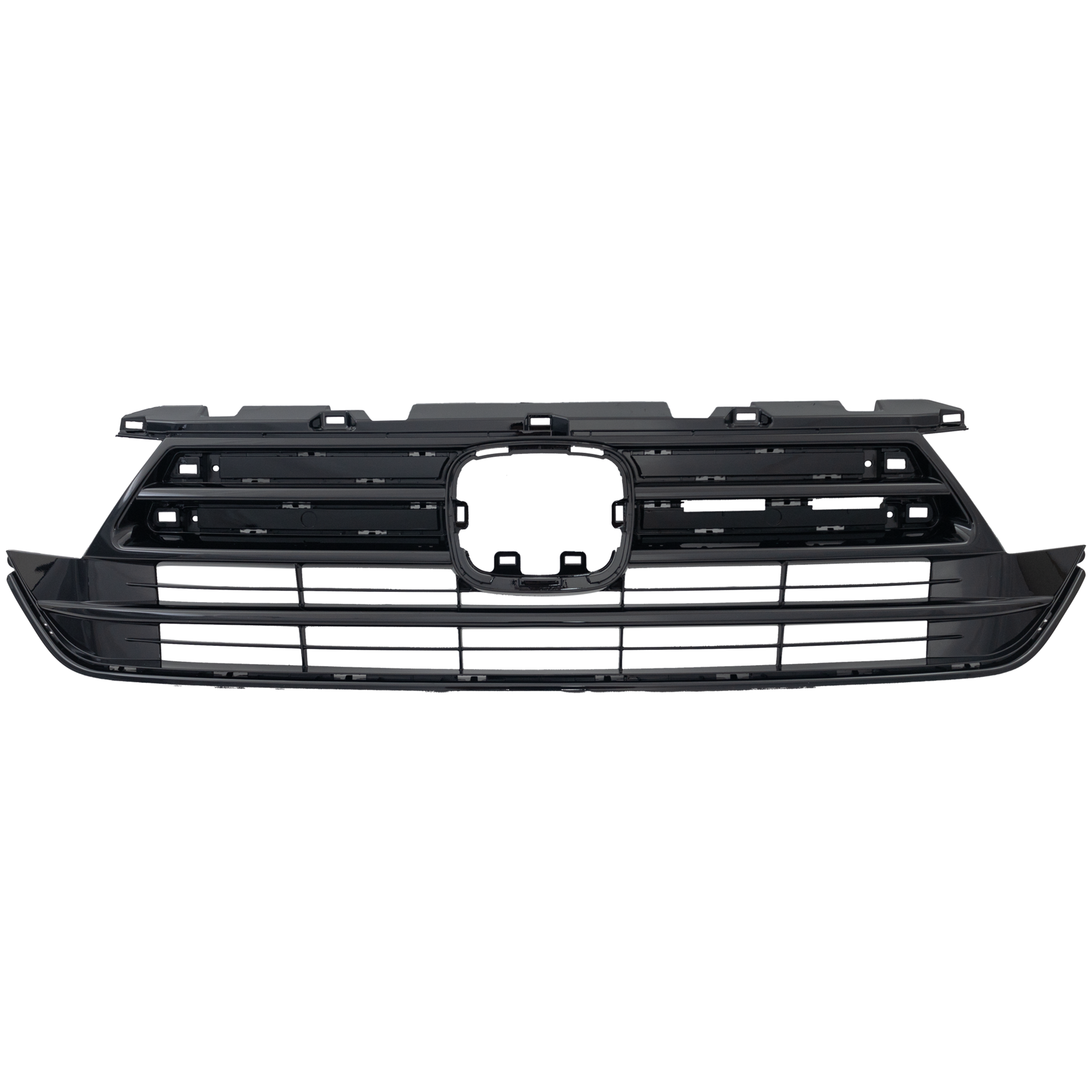 AM ODYSSEY 21-24 GRILLE ASSEMBLY Painted Black Shell and Insert CAPA SKU RH07010106Q Partslink HO1200249C OEM 71121THRA50