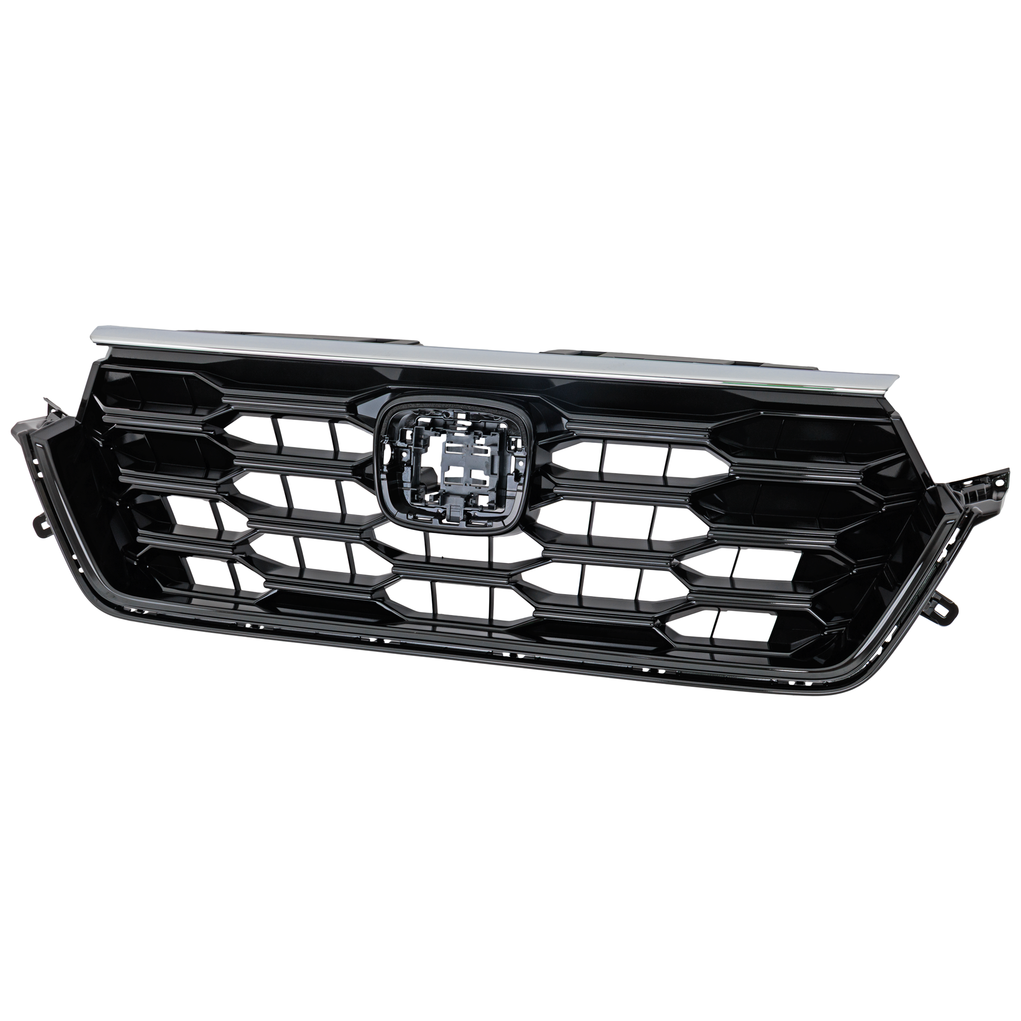 AM CR V 23-25 GRILLE Chrome Shell Gloss Black Insert EX EX L Sport Models CAPA SKU RH07010109Q Partslink HO1200260C OEM 712003A0A31