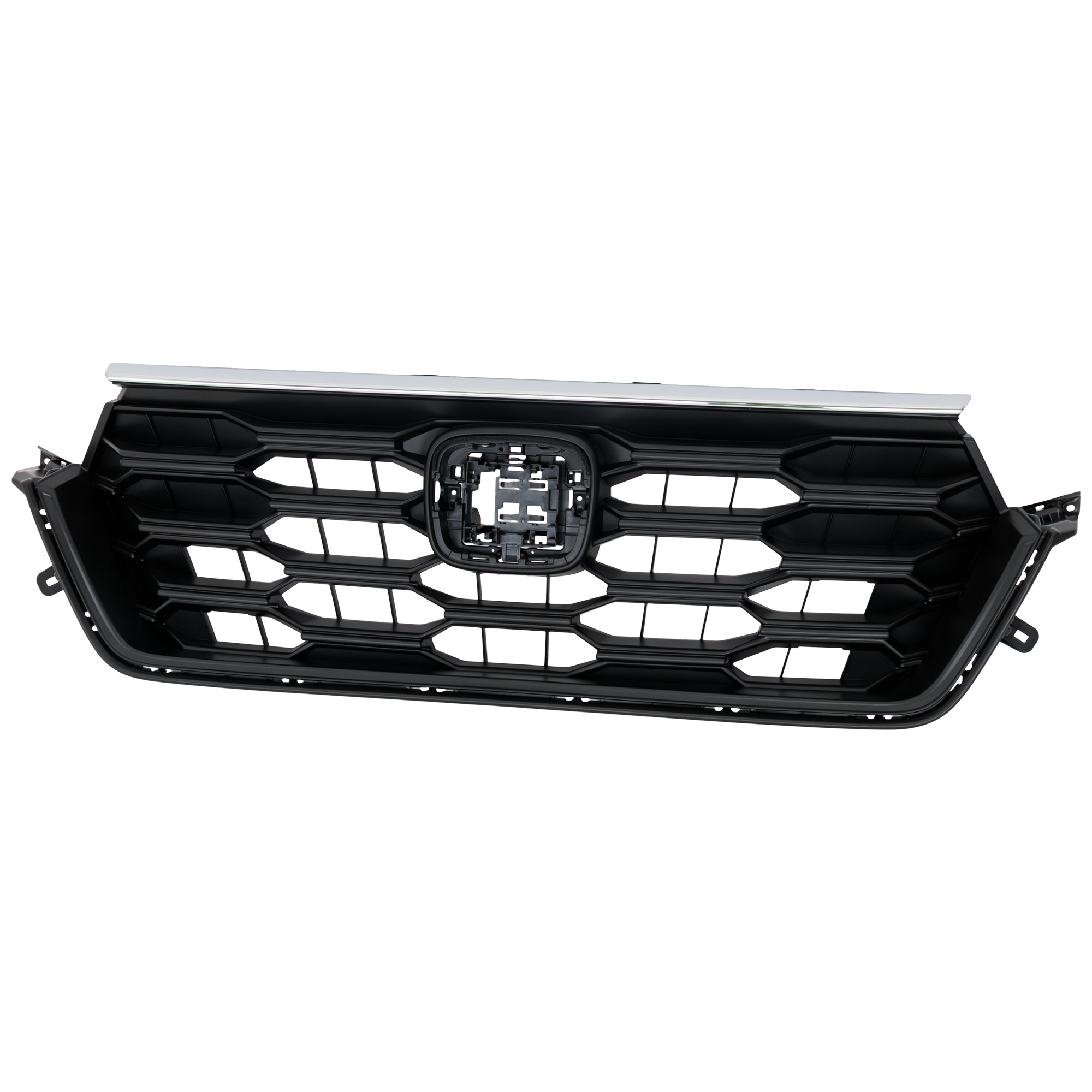 AM CR V 23-25 GRILLE Chrome Shell Textured Black Insert LX Model SKU RH07010110 Partslink HO1200259 OEM 712003A0A21