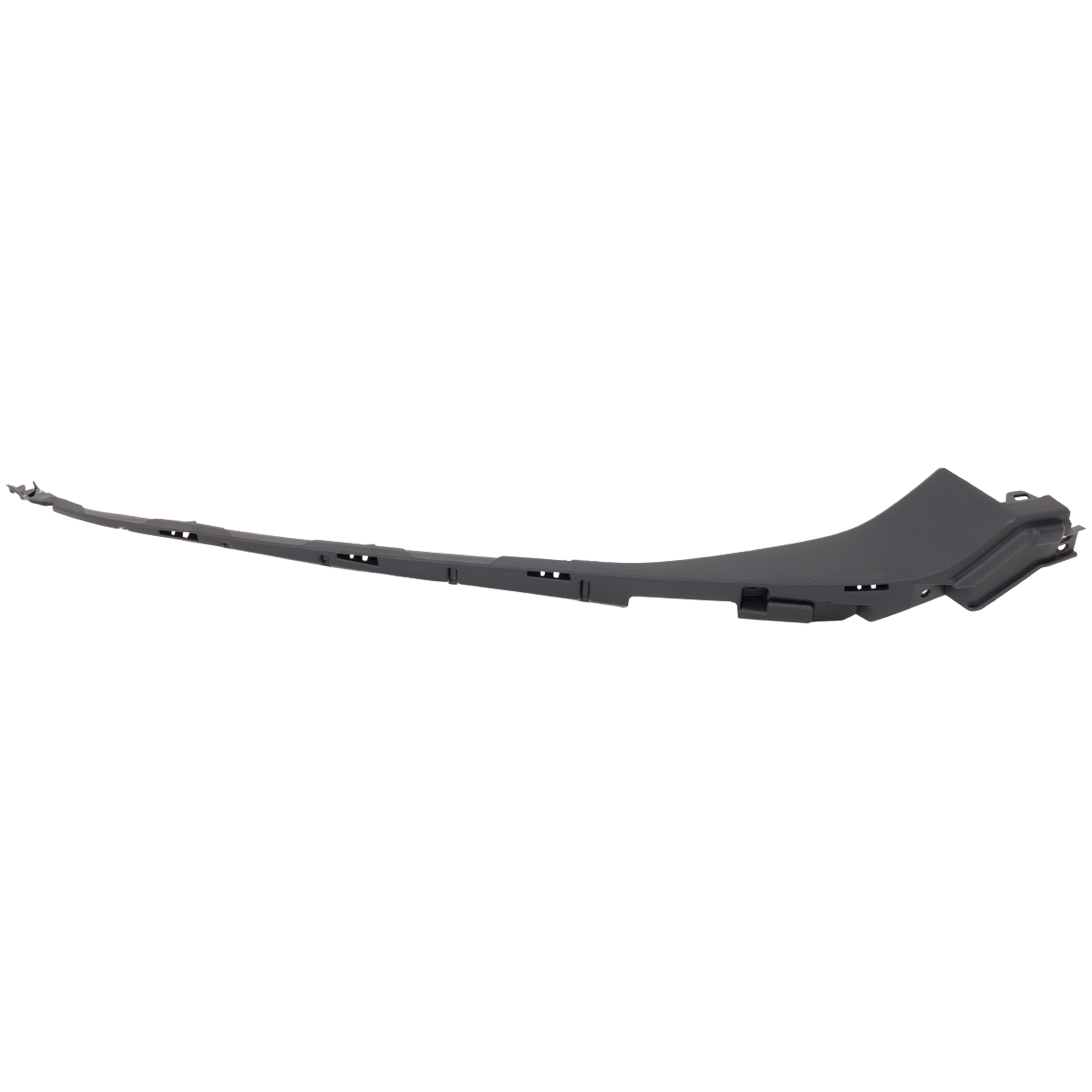 AM ACCORD 21-22 GRILLE MOLDING LH Garnish Side Extension Base Molding Black SKU RH07070036 Partslink HO1212130 OEM 71166TVAF00