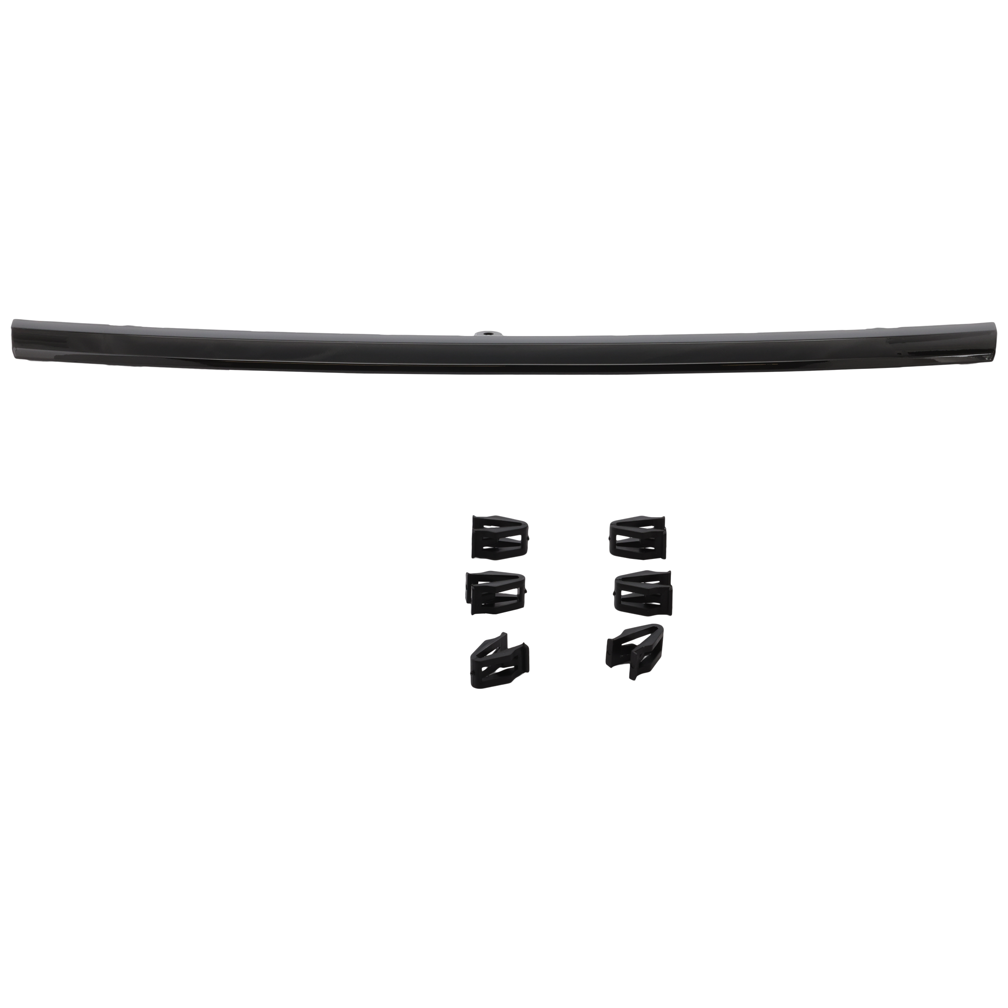 AM PILOT 23-25 GRILLE MOLDING Upper Gloss Black Black Edition Sport Trailsport Model SKU RH07070054 Partslink HO1210184 OEM 71201T90A10