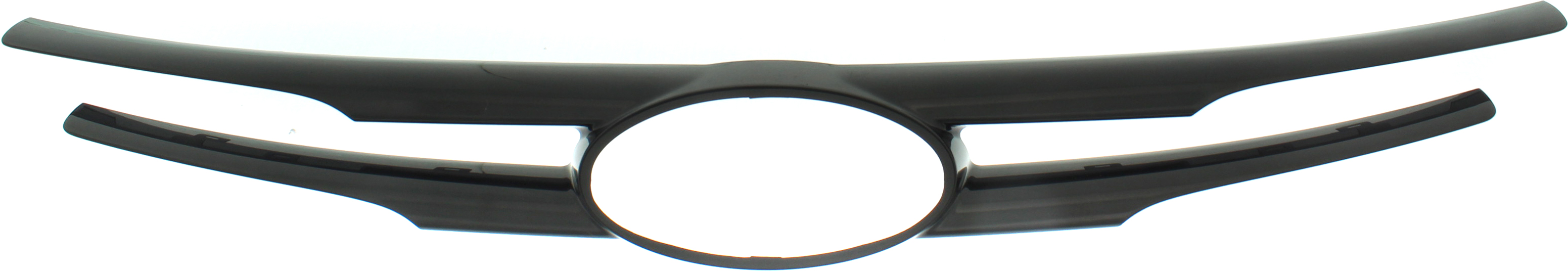 AM SONATA 11-14 GRILLE MOLDING UPPER Center Black Type 2 Exc. Hybrid Model CAPA SKU RH07090002Q Partslink HY1210108C OEM 863583Q800