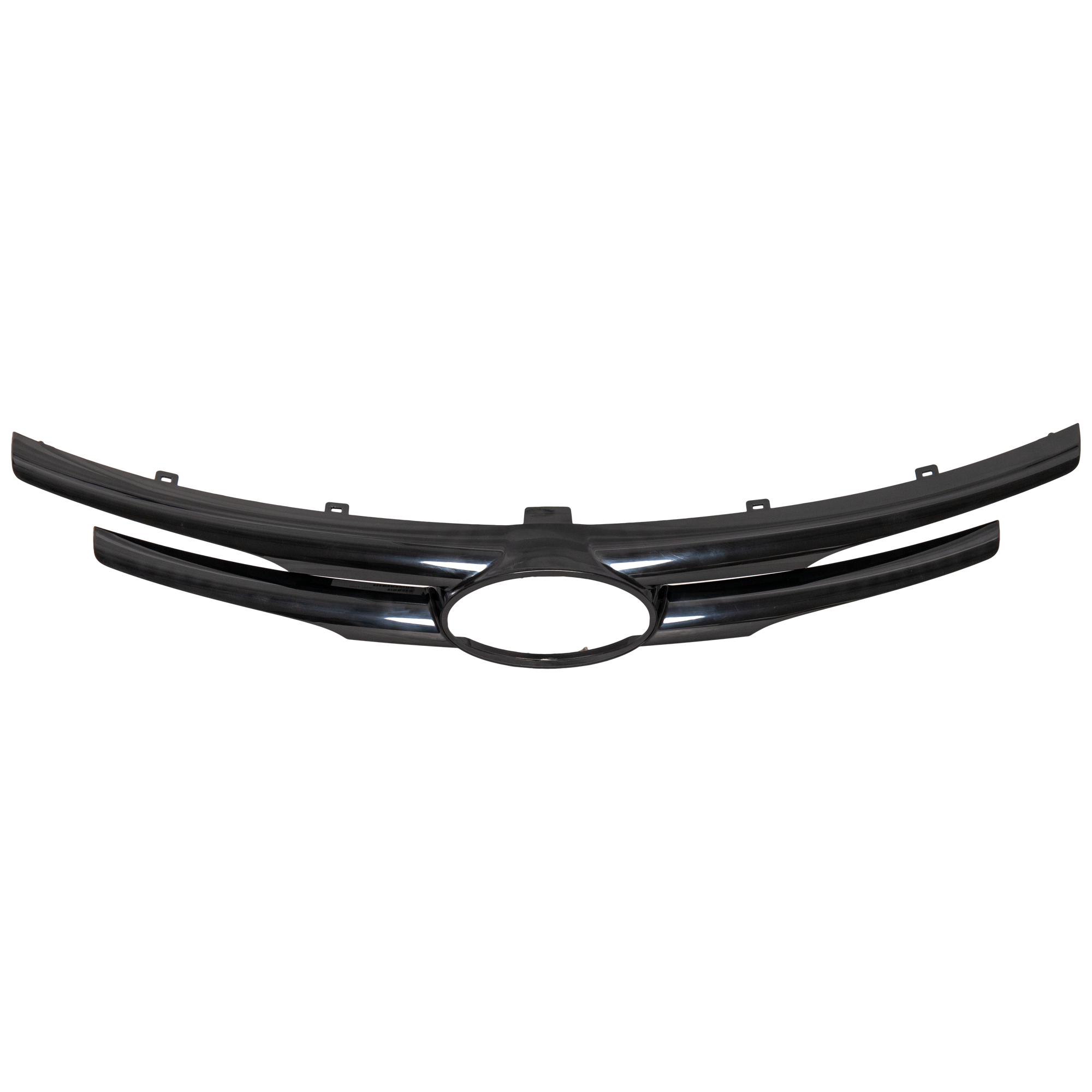 AM SONATA 11-14 GRILLE MOLDING UPPER Center Black Type 2 Exc. Hybrid Model SKU RH07090002 Partslink HY1210108 OEM 863583Q800