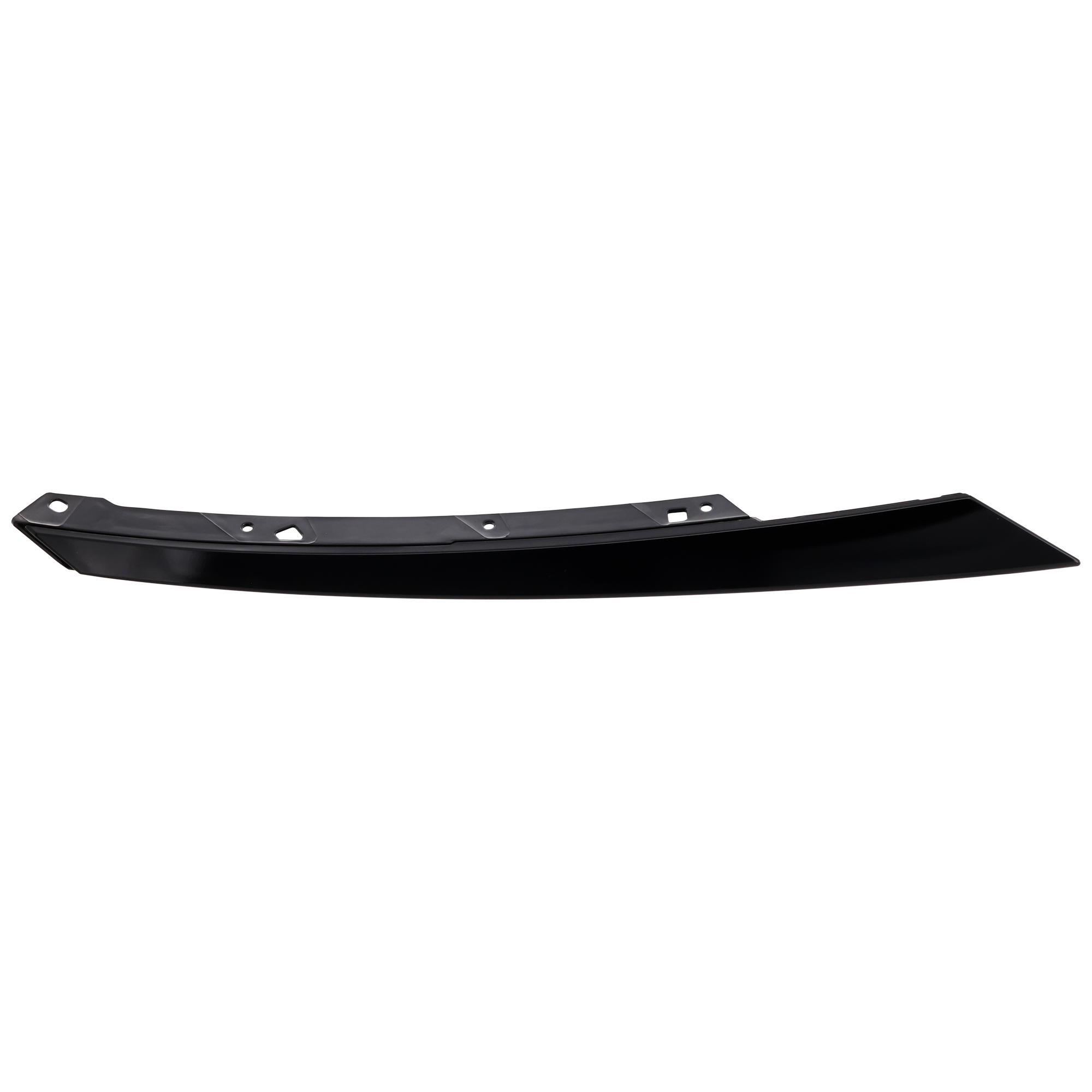 AM CIVIC 17-21 GRILLE MOLDING RH Painted Black Extension 17-19 Type R 20 Type 1 Sedan Hatchback CAPA SKU RH07110001Q Partslink HO1213124C OEM 71124TEDT01-71124TEGA51-71124T