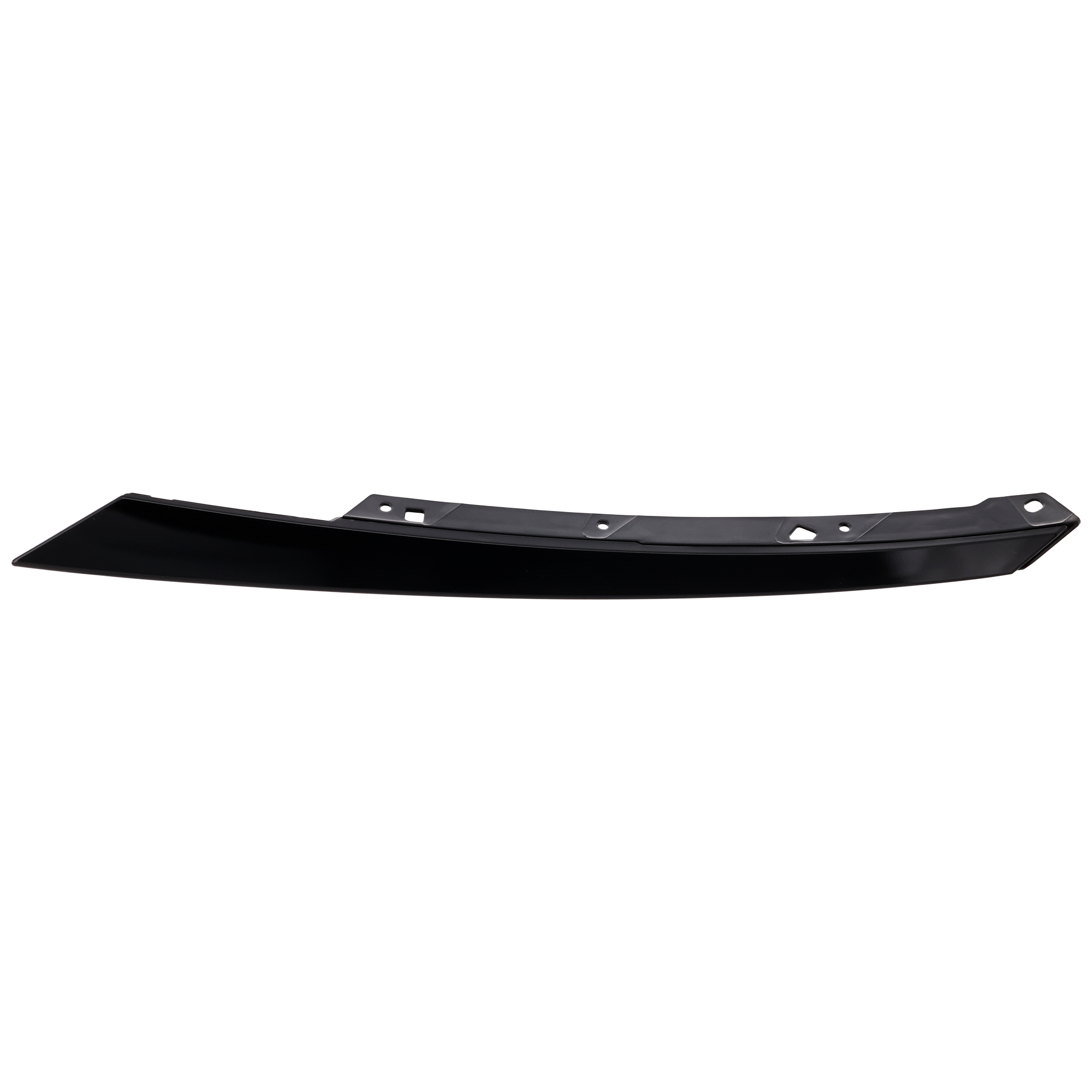 AM CIVIC 17-21 GRILLE MOLDING LH Painted Black Extension 17-19 Type R 20 Type 1 Sedan Hatchback CAPA SKU RH07110002Q Partslink HO1212124C OEM 71129TEDT01-71129TEGA51-71129T