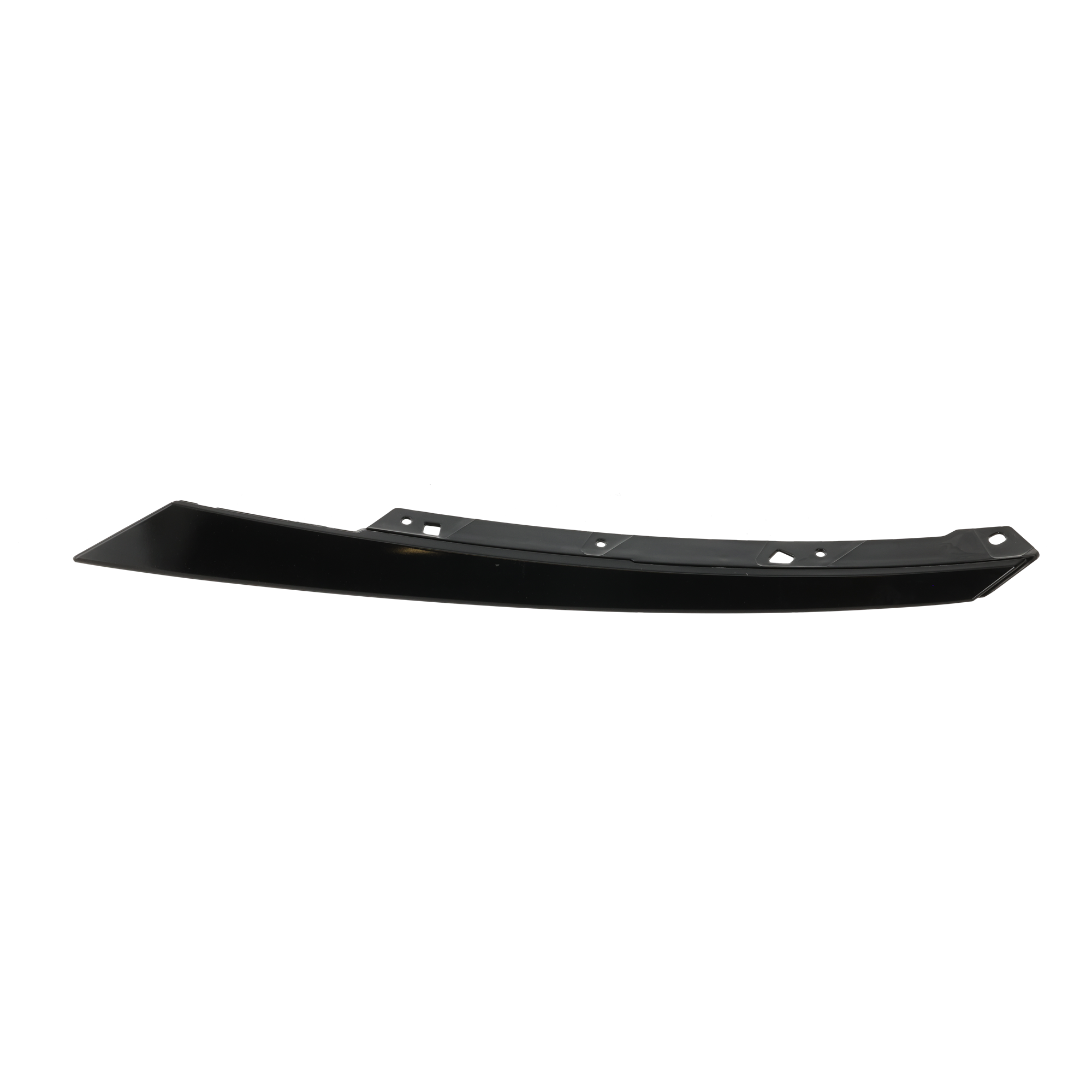 AM CIVIC 17-21 GRILLE MOLDING LH Painted Black Extension 17-19 Type R 20 Type 1 Sedan Hatchback SKU RH07110002 Partslink HO1212124 OEM 71129TEDT01-71129TEGA51-71129T