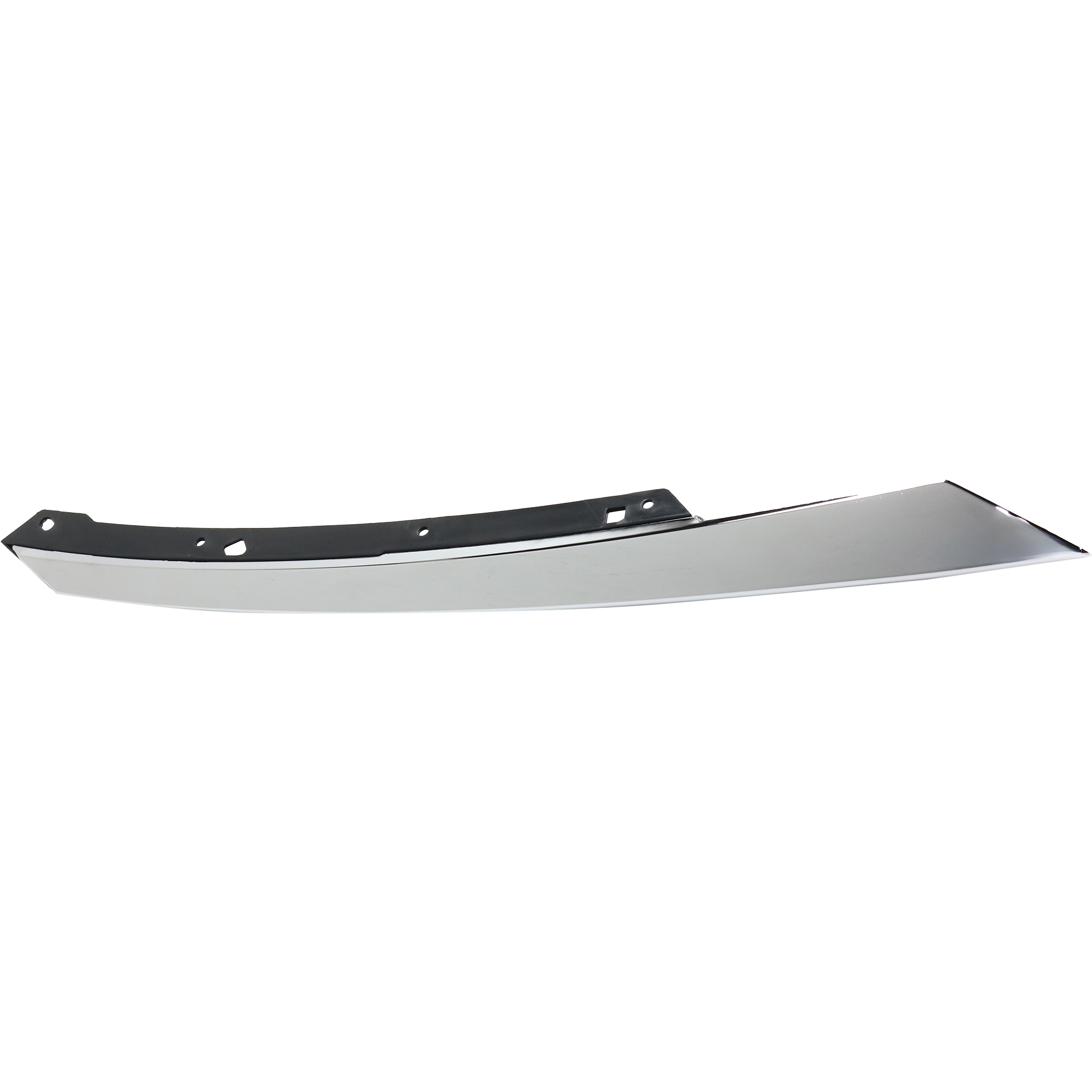 AM CIVIC 16-18 GRILLE EXTENSION RH Chrome Exc. Si Model Coupe Sedan CAPA SKU RH07190001Q Partslink HO1213117C OEM 71124TBAA01