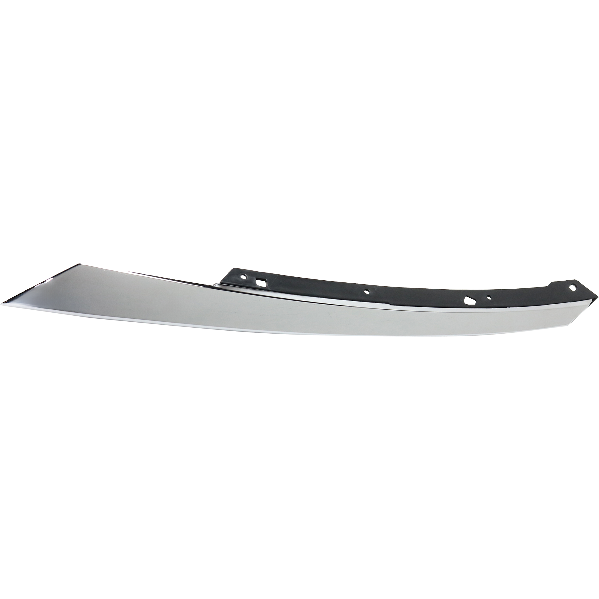 AM CIVIC 16-18 GRILLE EXTENSION LH Chrome Exc. Si Model Coupe Sedan CAPA SKU RH07190002Q Partslink HO1212117C OEM 71129TBAA01