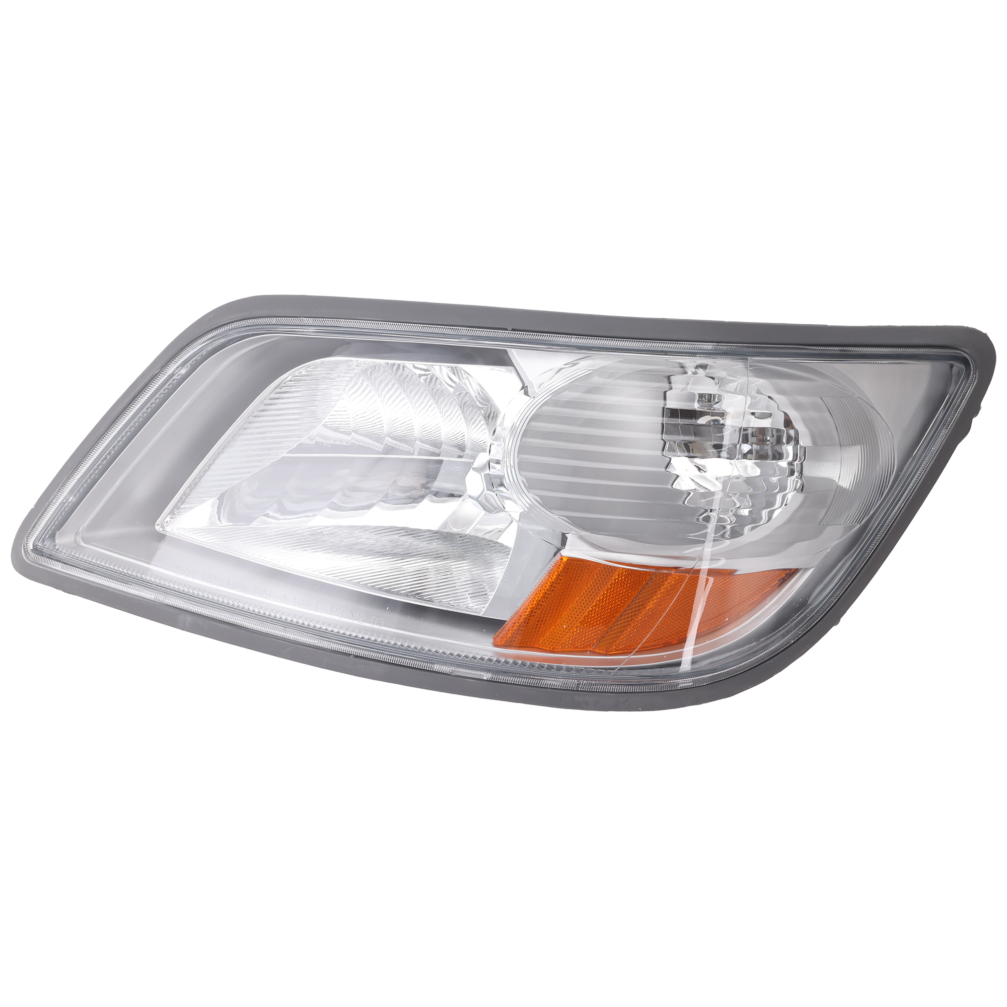 AM HINO 145-238-338-06-17 HEAD LAMP LH Lens and Housing Halogen SKU RH10010004 HD OEM 81150E0530