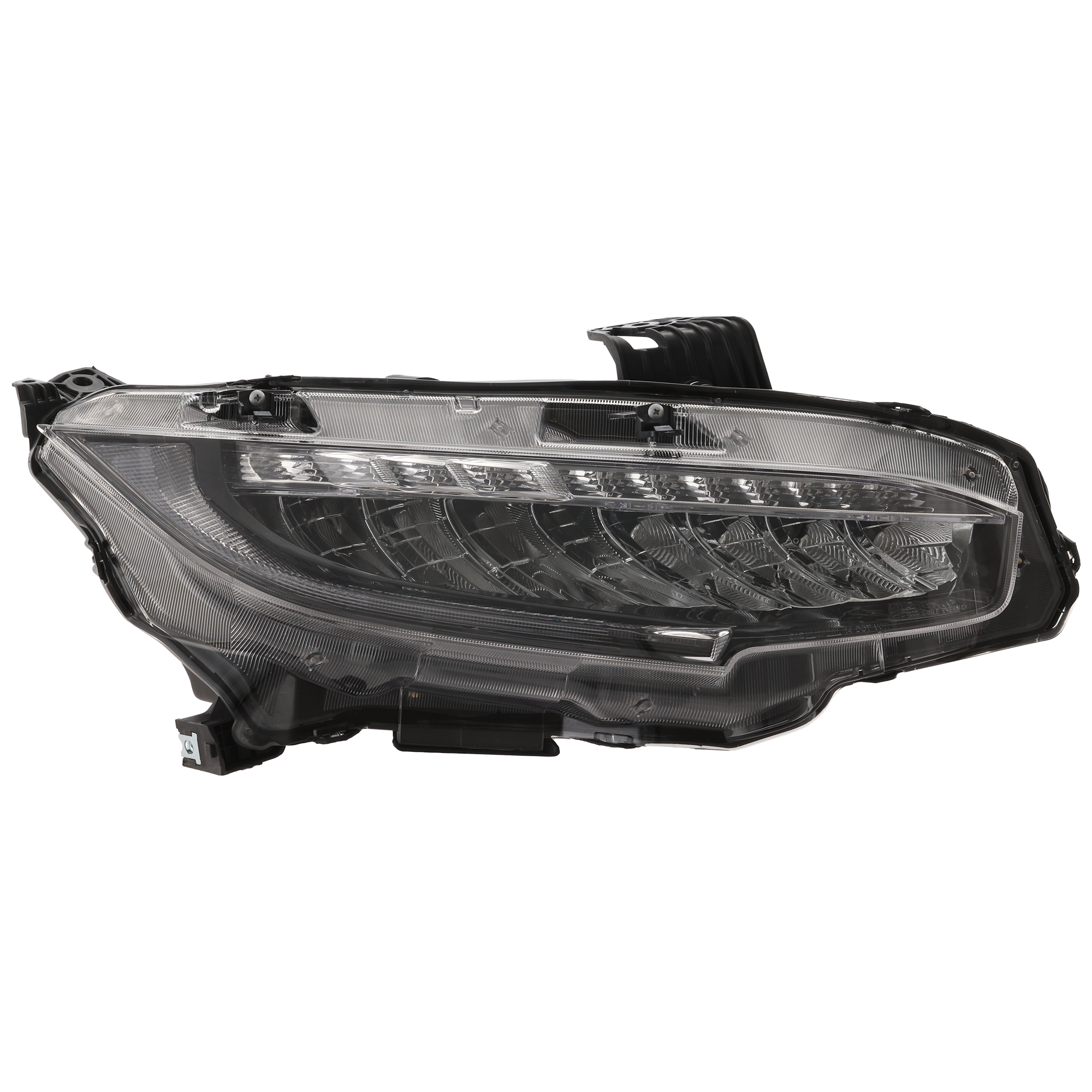AM CIVIC 16-21 HEAD LAMP RH Assembly LED Coupe Hatchback 16-19 Type R 21-17-19 Si Sedan 16-19-18 Touring Model North America Built SKU RH10010021 Partslink HO2503176 OEM 33100TBAA11