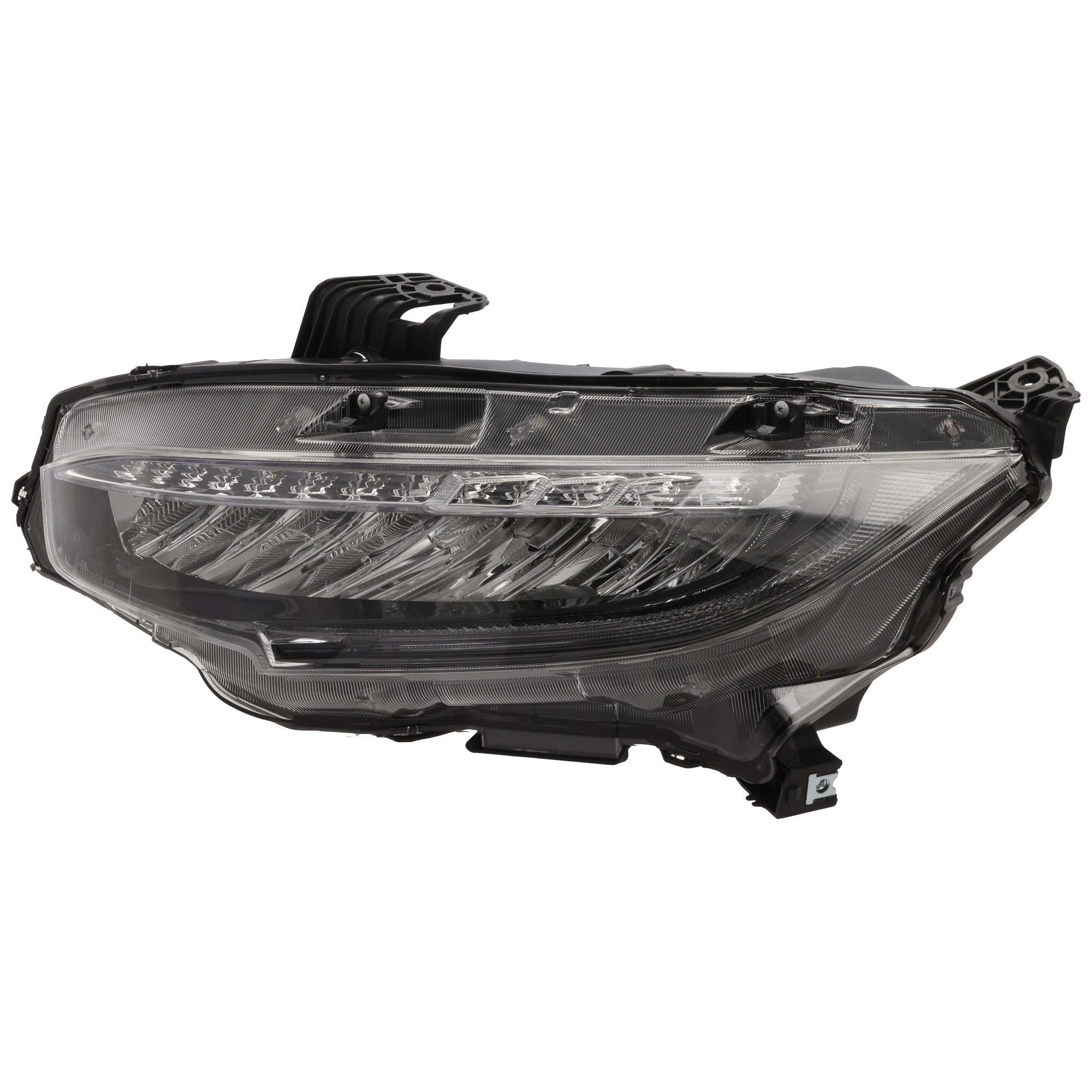 AM CIVIC 16-21 HEAD LAMP LH Assembly LED Coupe Hatchback 16-19 Type R 21-17-19 Si Sedan 16-19-18 Touring Model North America Built CAPA SKU RH10010022Q Partslink HO2502176C OEM 33150TBAA11