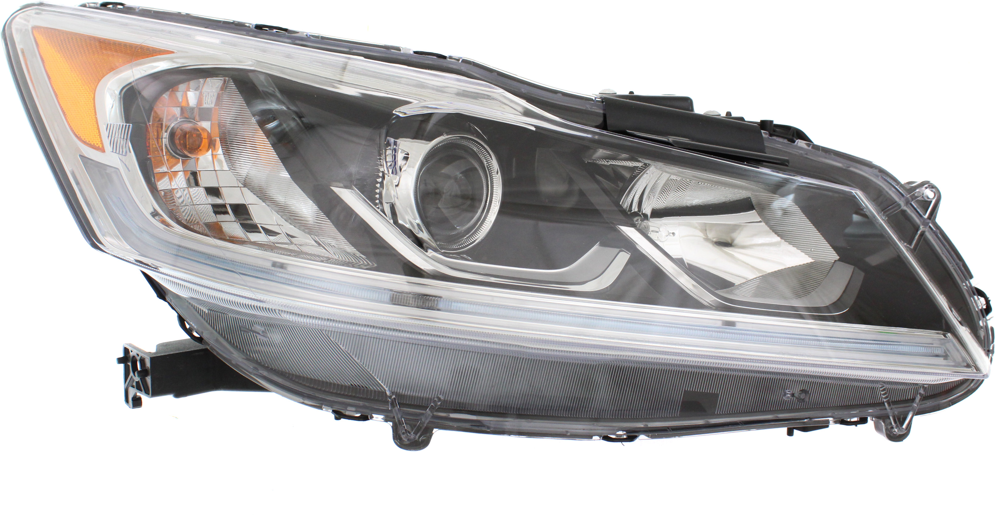 AM ACCORD 17-17 HEAD LAMP RH Assembly Halogen Hybrid Model CAPA SKU RH10010023Q Partslink HO2503177C OEM 33100T2AA91
