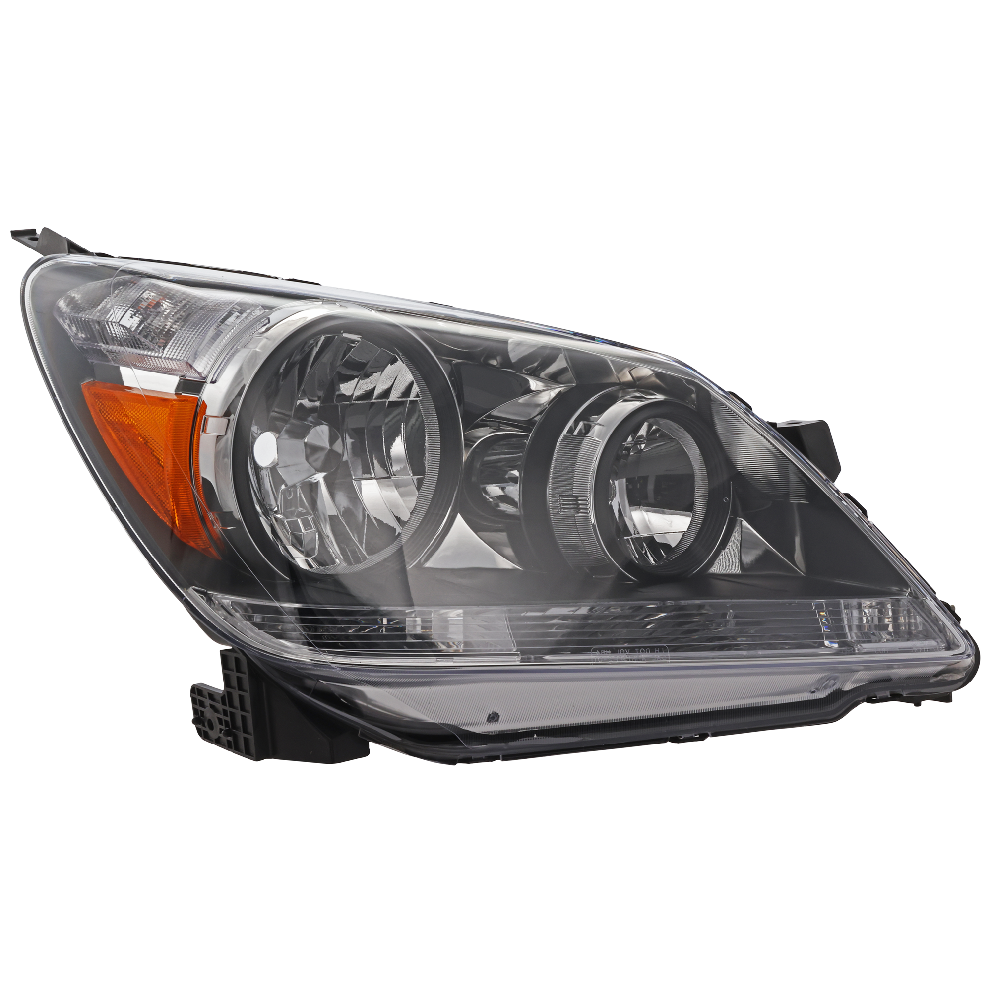 AM ODYSSEY 05-07 HEAD LAMP RH Lens and Housing Halogen CAPA SKU RH10010025Q Partslink HO2519108C OEM 33101SHJA01