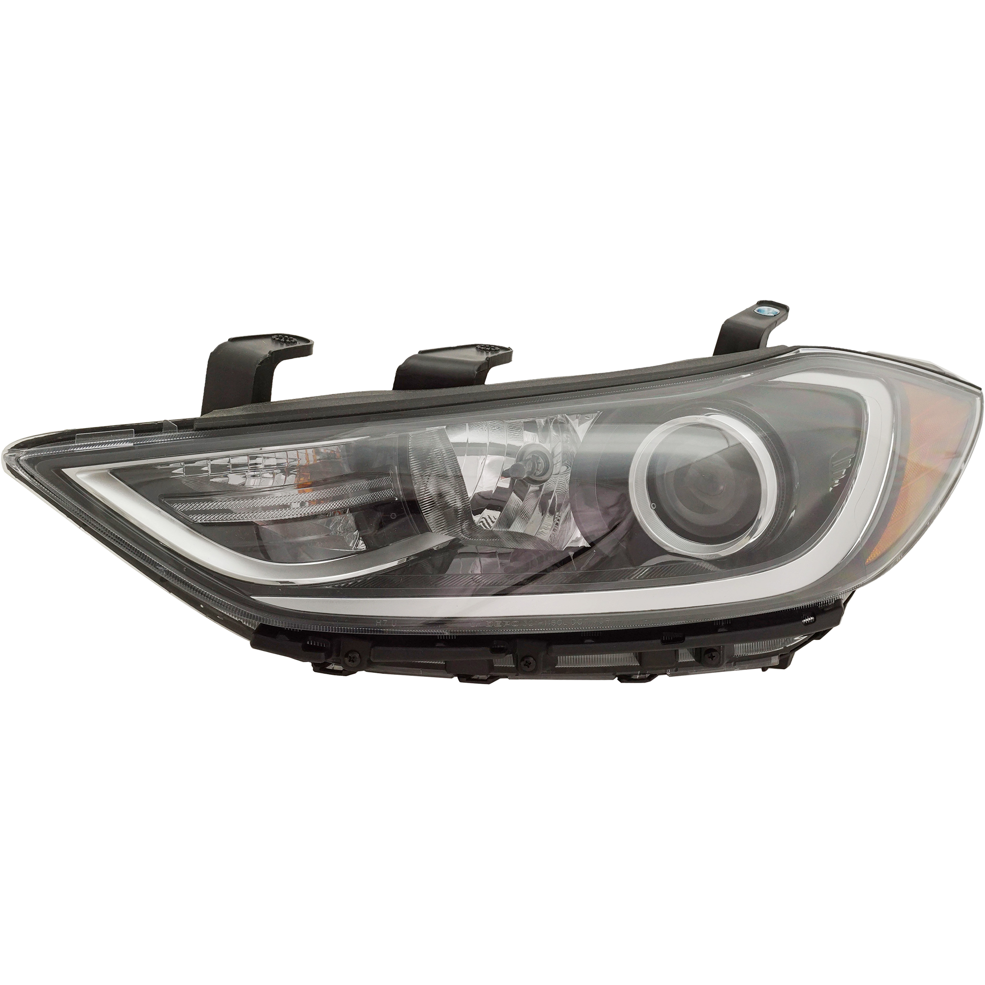 AM ELANTRA 17-18 HEAD LAMP LH Assembly HID Xenon w HID Kit 2.0L Eng SKU RH10010034 Partslink HY2502207 OEM 92101F2300
