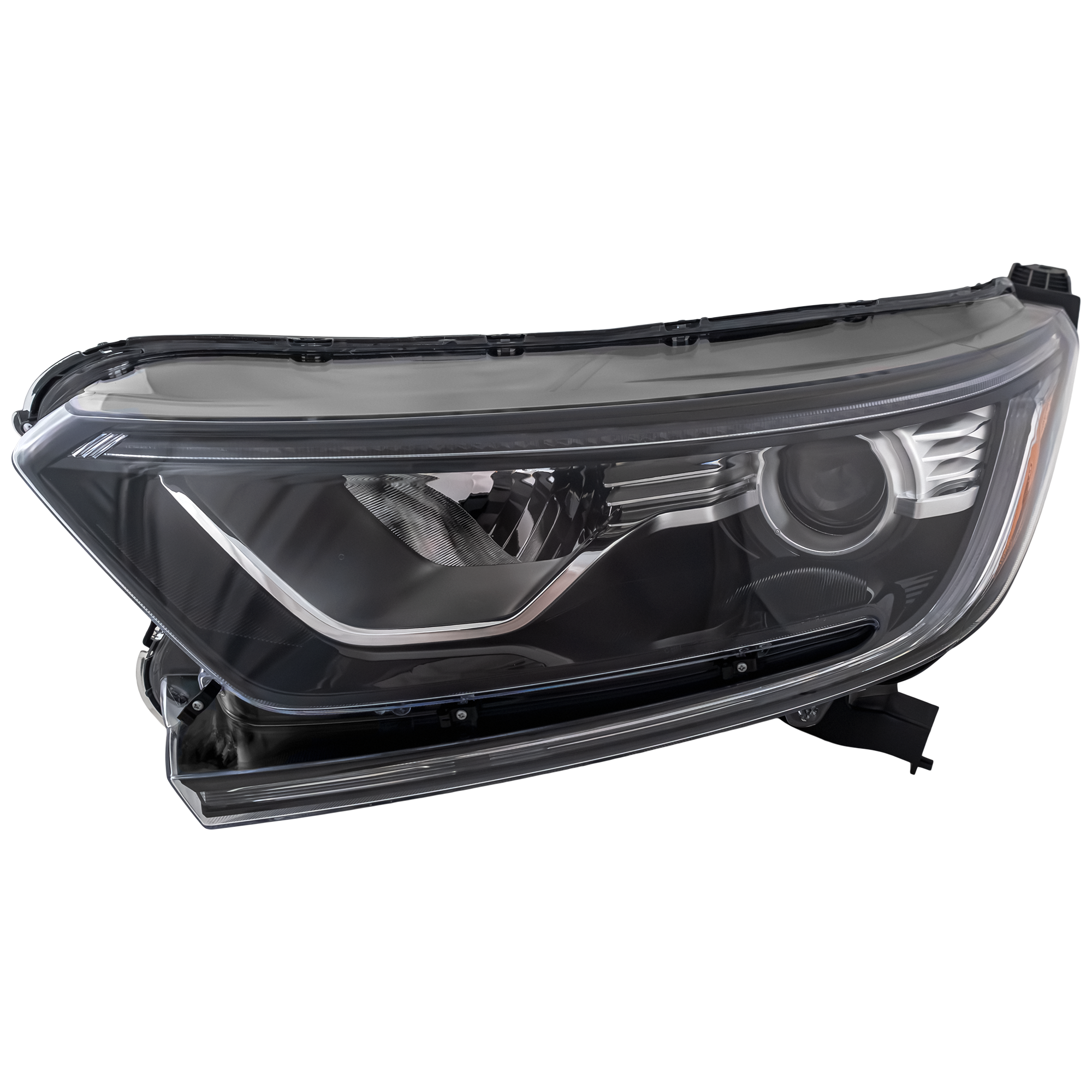 AM CR V 17-22 HEAD LAMP LH Assembly Halogen North America Built Vehicle CAPA SKU RH10010038Q Partslink HO2502180C OEM 33150TLAA01