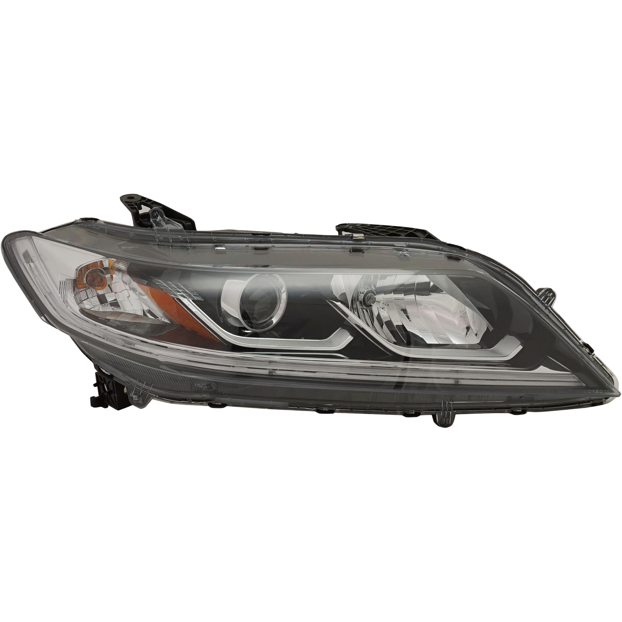 AM ACCORD 16-17 HEAD LAMP RH Assembly Halogen LX S Model CAPA SKU RH10010043Q Partslink HO2503179C OEM 33100T3LA21