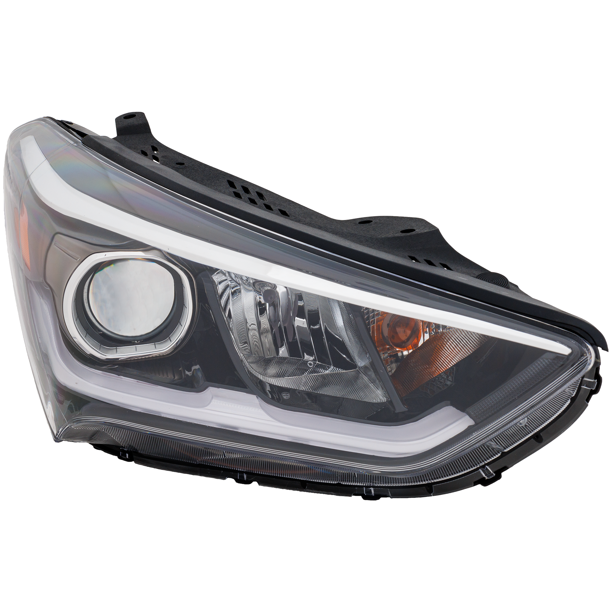 AM SANTA FE 17-18 SANTA FE XL 17-19 HEAD LAMP RH Halogen SKU RH10010055 Partslink HY2503211 OEM 92102B8530