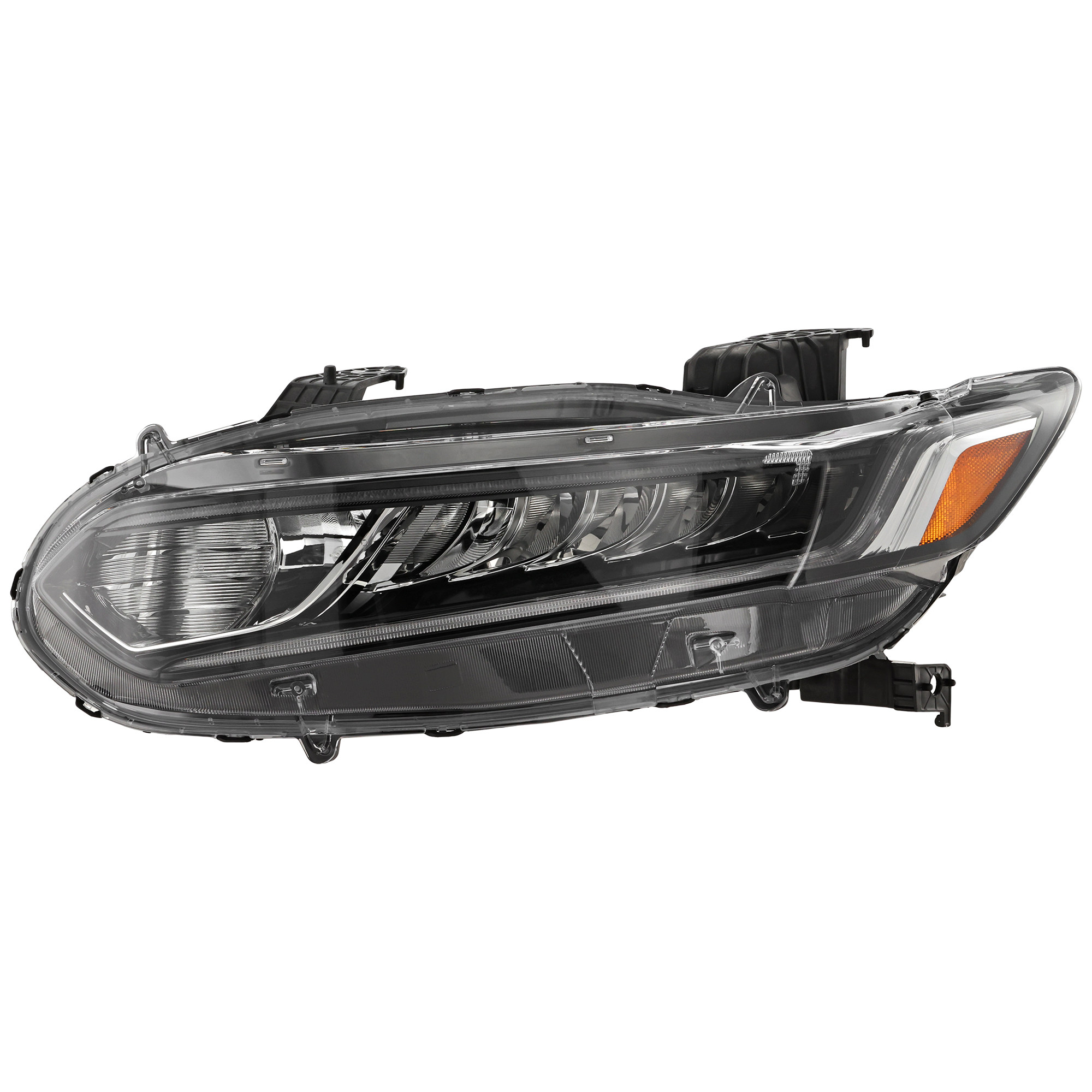 AM ACCORD 18-22 HEAD LAMP LH Assembly Halogen Sedan EX EX L LX Sport Models CAPA SKU RH10010058Q Partslink HO2502187C OEM 33150TVAA01