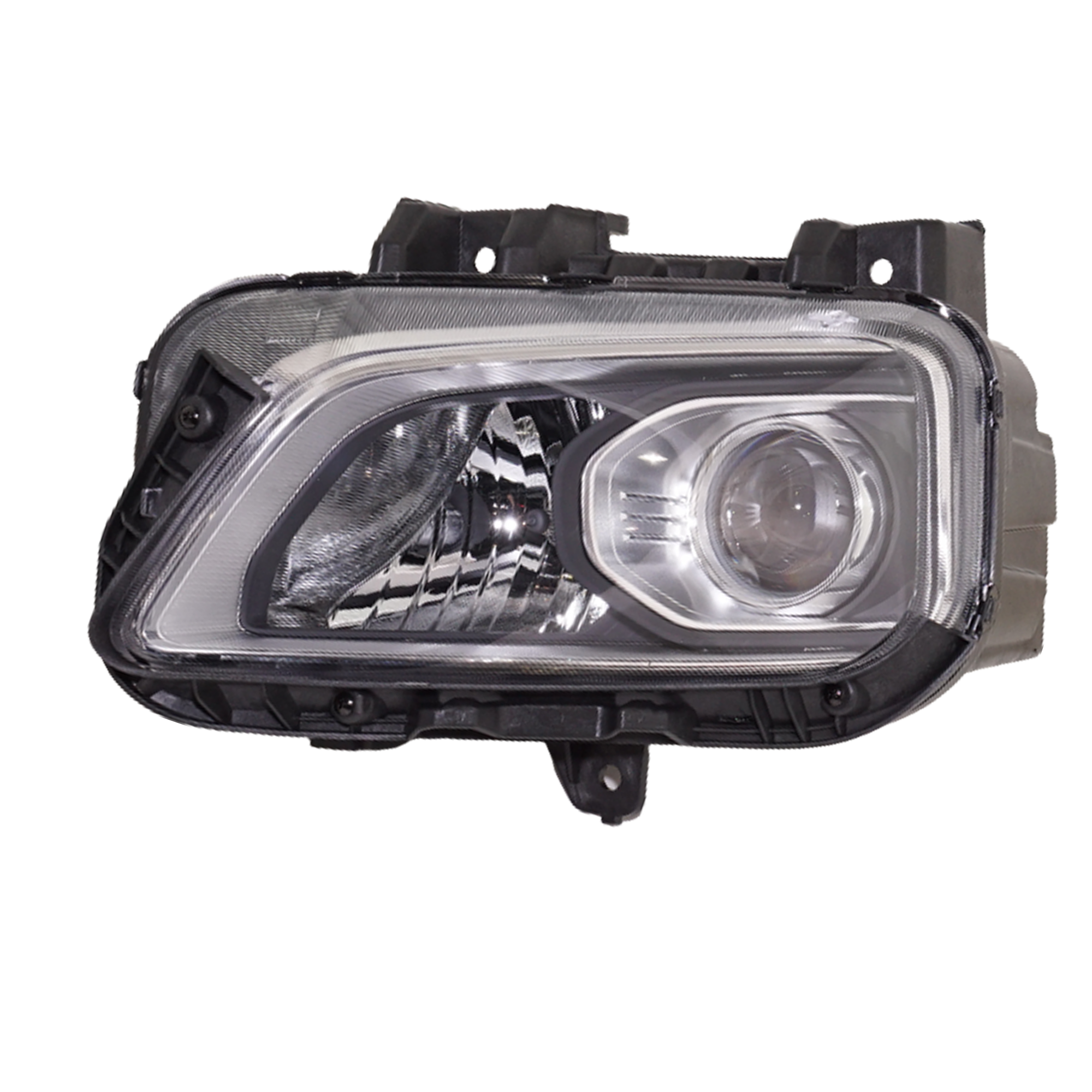 AM KONA 18-21 HEAD LAMP LH Assembly Halogen CAPA SKU RH10010060Q Partslink HY2502223C OEM 92101J9020