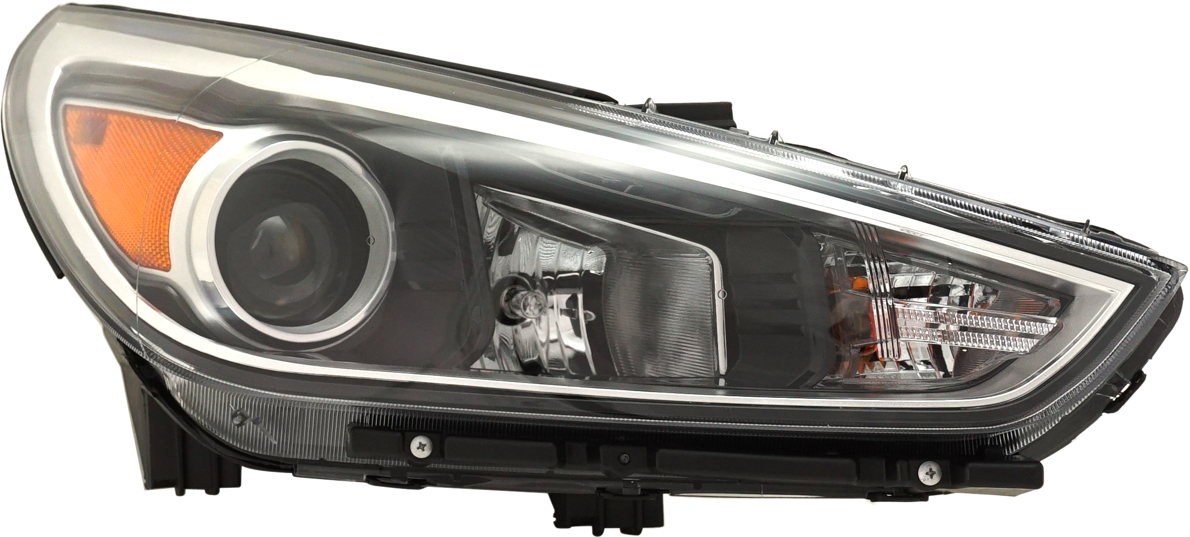 AM ELANTRA GT 18-20 HEAD LAMP RH Assembly Halogen CAPA SKU RH10010061Q Partslink HY2503219C OEM 92102G3040