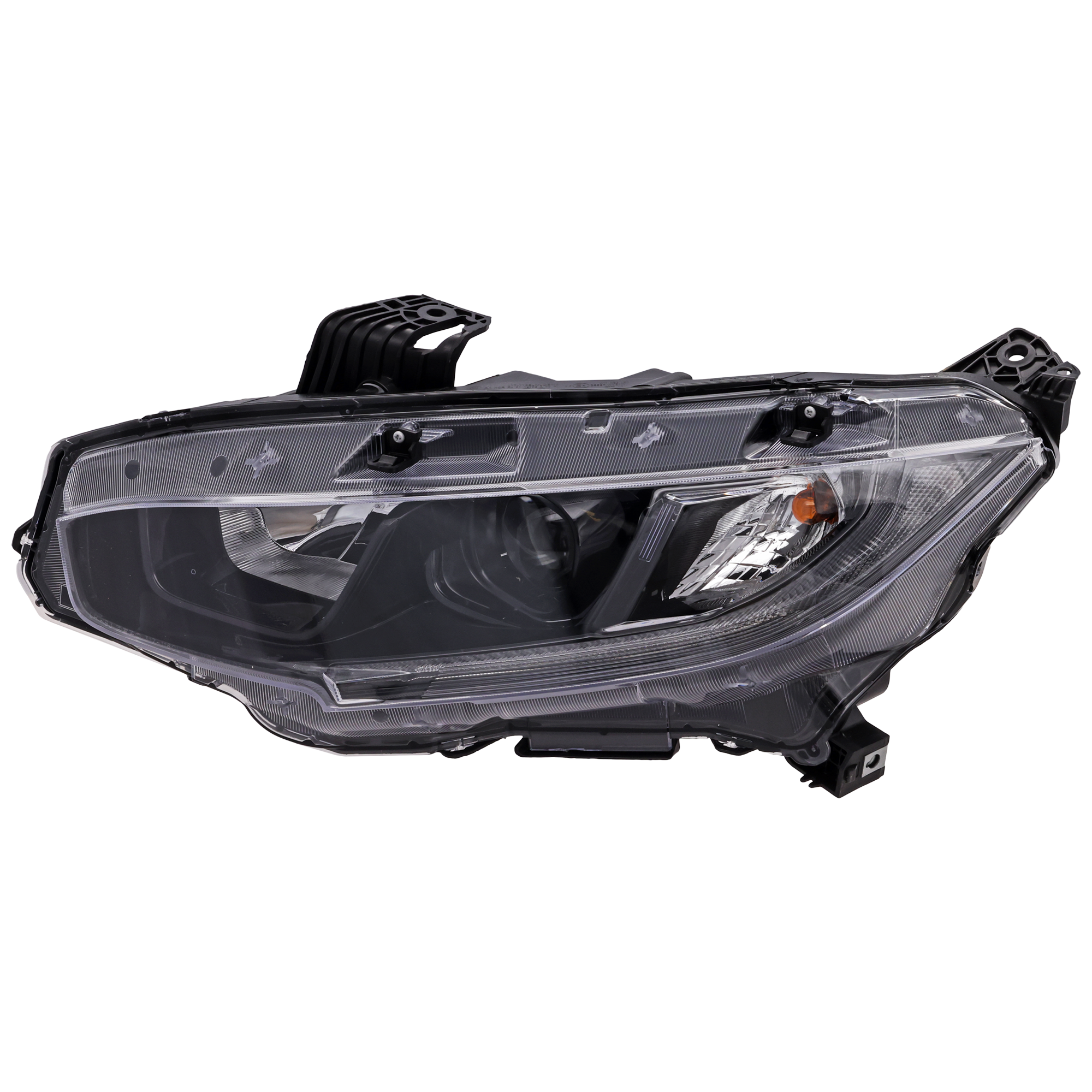 AM CIVIC 19-21 HEAD LAMP LH Assembly Halogen 2.0L Eng Coupe EX EX L Models 1.5L Eng North America Built Vehicle Sedan SKU RH10010064 Partslink HO2502192 OEM 33150TBAA31