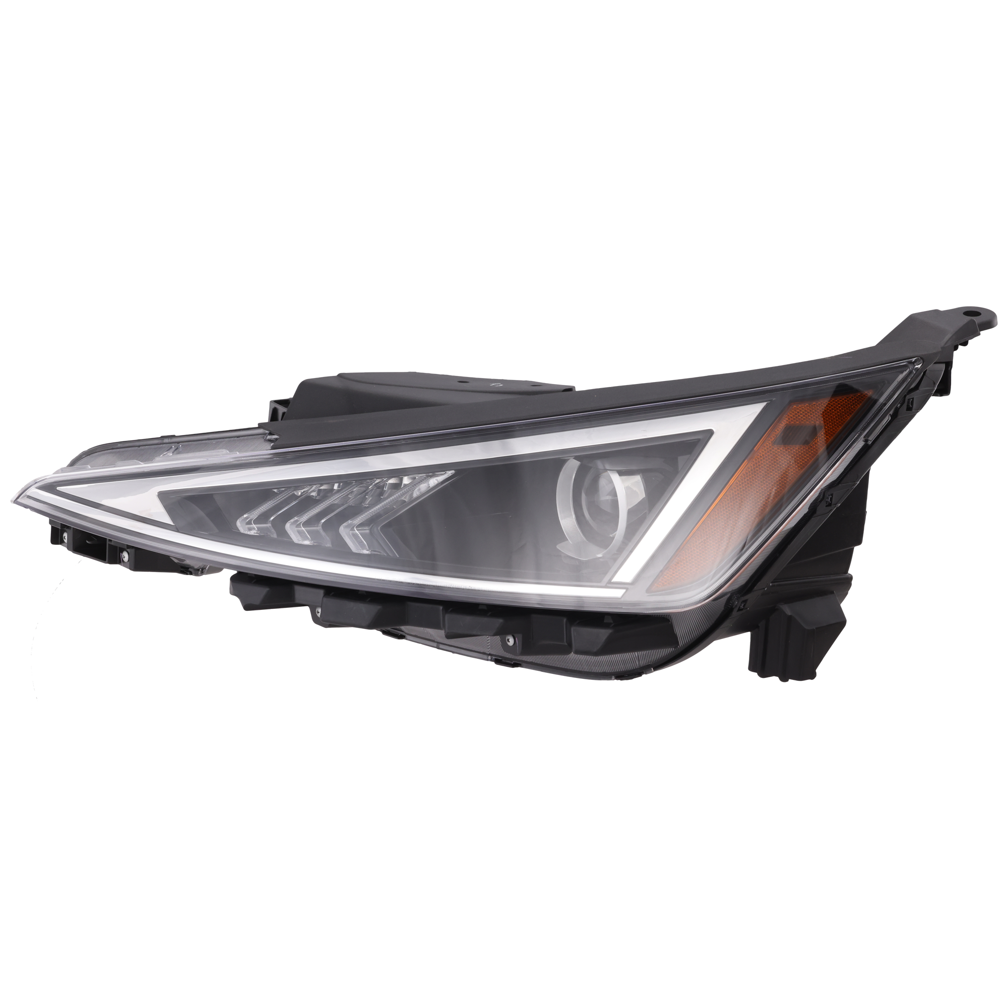AM ELANTRA 19-20 HEAD LAMP LH Assembly Halogen w o Daytime Running Light USA Built Vehicle SKU RH10010068 Partslink HY2502233 OEM 92101F3500