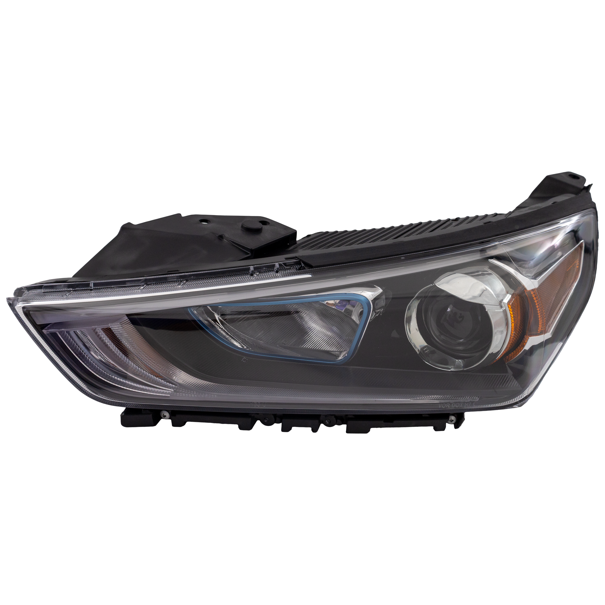 AM IONIQ 17-19 HEAD LAMP LH Assembly Halogen SKU RH10010102 Partslink HY2502231 OEM 92101G2050MBL