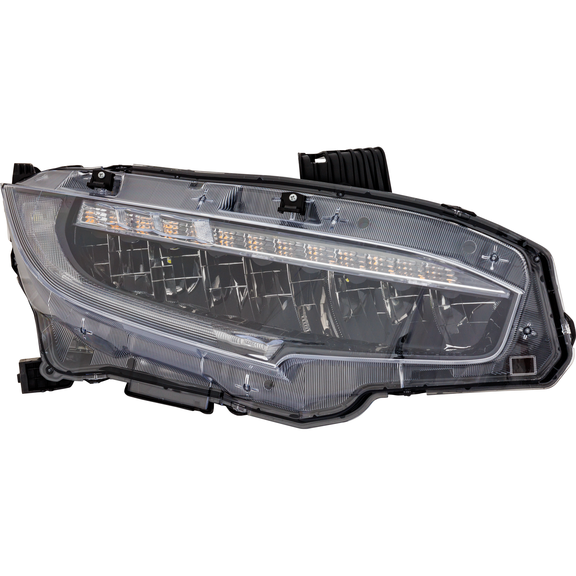 AM CIVIC 19-19 HEAD LAMP RH Assembly LED Touring Model North America Built Vehicle SKU RH10010105 Partslink HO2503195 OEM 33100TBAA22-06331TBA305