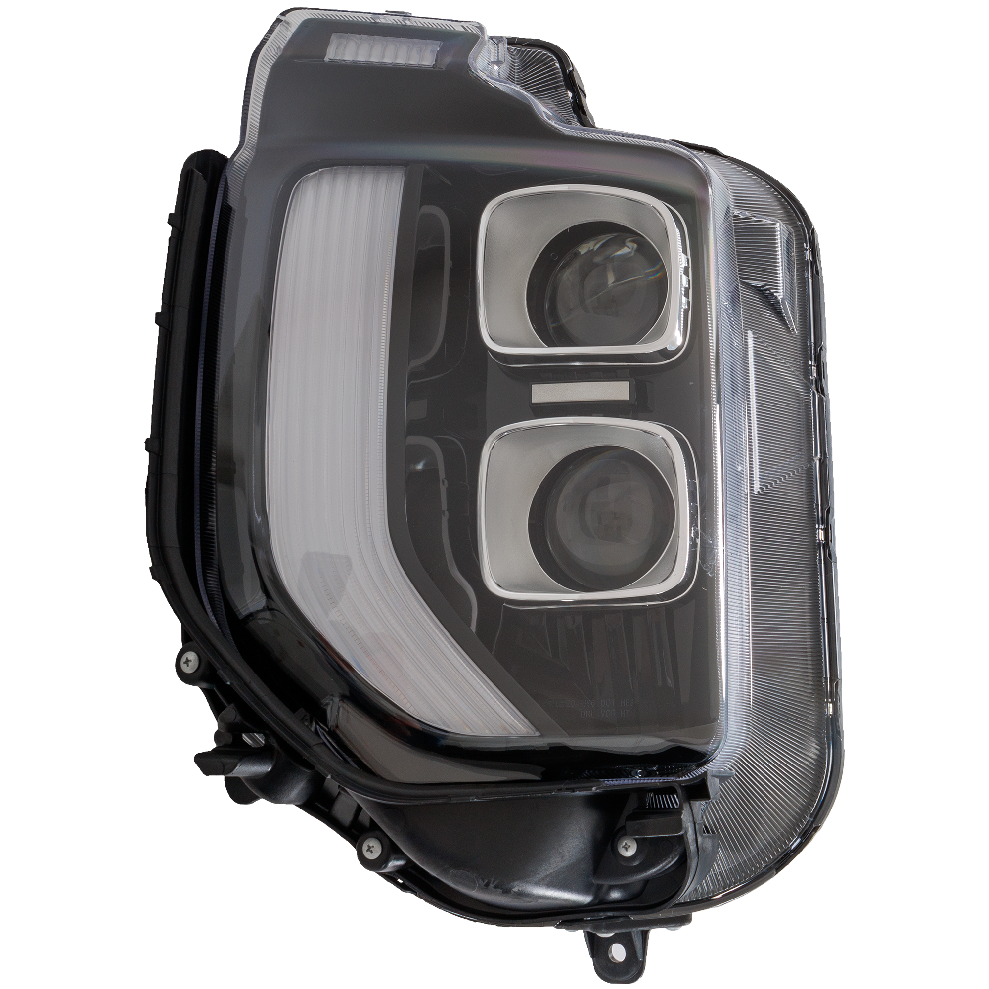 AM PALISADE 20-20 HEAD LAMP LH Assembly Halogen Essential Preferred Model CAPA SKU RH10010112Q Partslink HY2502243C OEM 92101S8010