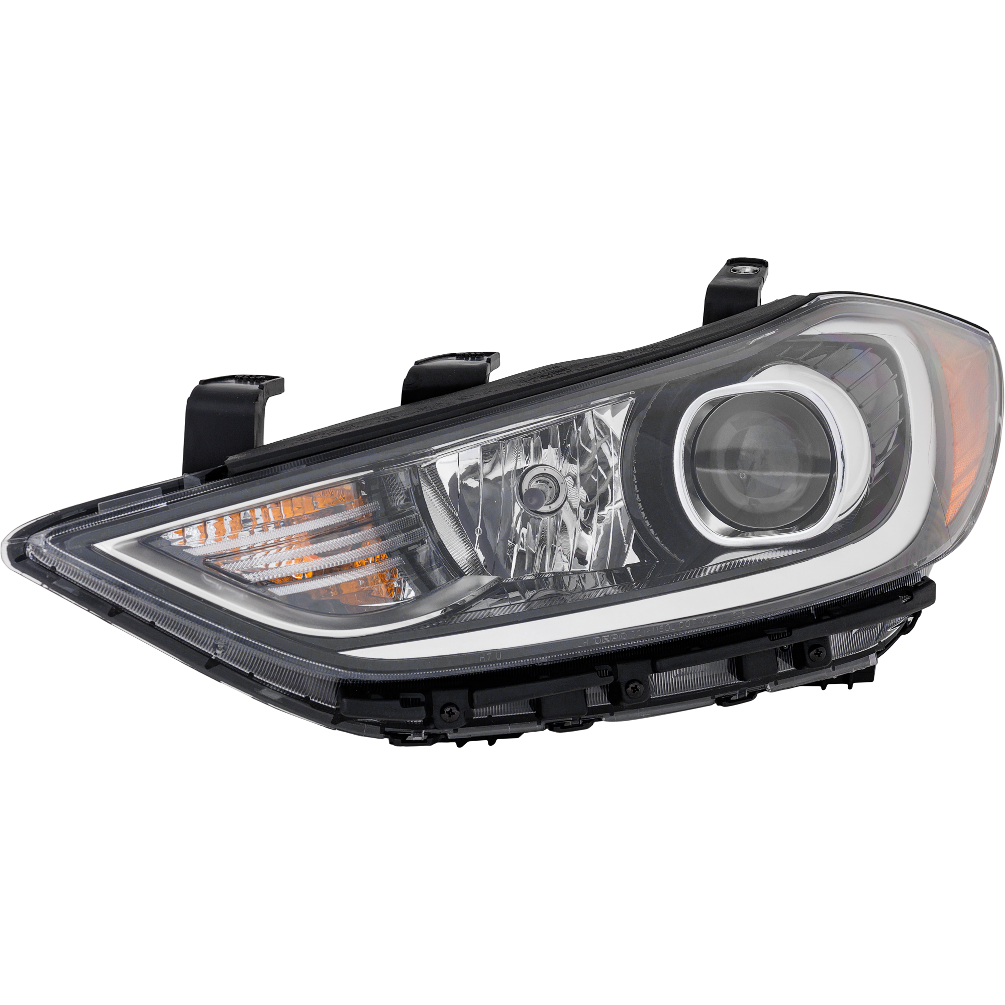 AM ELANTRA 17-18 HEAD LAMP LH Assembly HID Xenon w HID Kit 2.0L Eng USA Built Vehicle SKU RH10010158 Partslink HY2502226 OEM 92101F3200