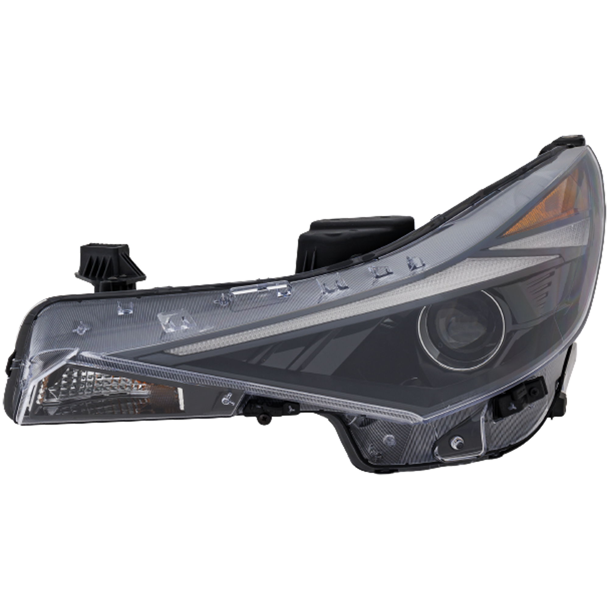 AM ELANTRA 21-23 HEAD LAMP LH Assembly Halogen Hybrid Non Hybrid USA Built Vehicle SKU RH10010168A Partslink HY2502247 OEM 92101AB000