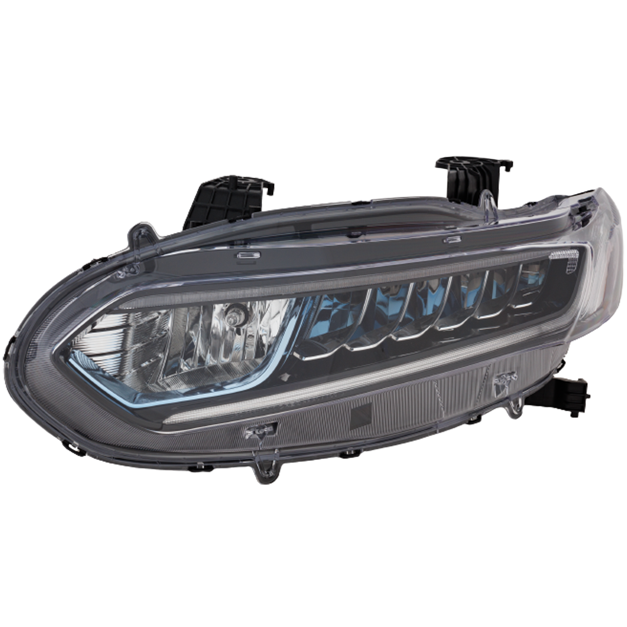 AM ACCORD 18-20 HEAD LAMP LH Assembly LED Hybrid Base Hybrid EX Hybrid EX L Models CAPA SKU RH10010178AQ Partslink HO2502196C OEM 33150TVAA51