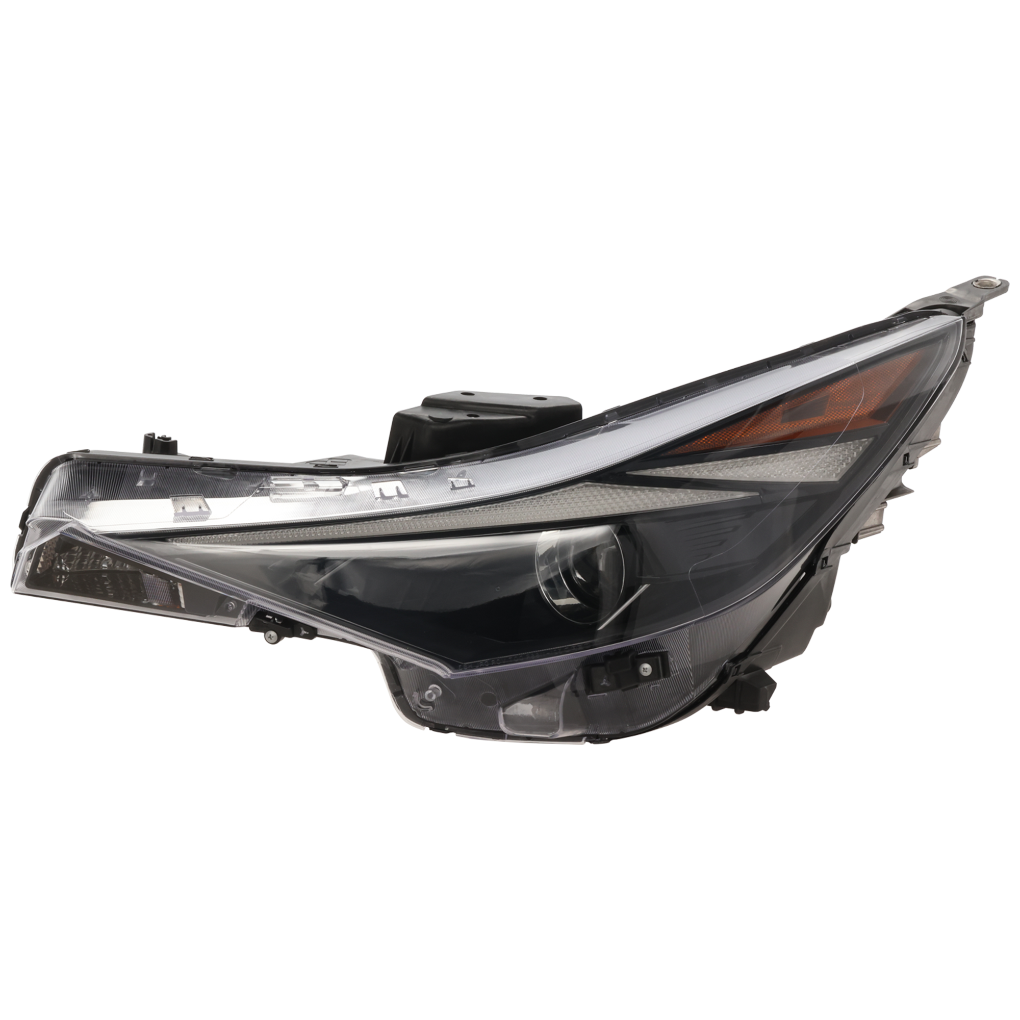 AM ELANTRA 21-23 HEAD LAMP LH Assembly Halogen Hybrid Non Hybrid Korea Built Vehicle CAPA SKU RH10010182AQ Partslink HY2502248C OEM 92101AA160
