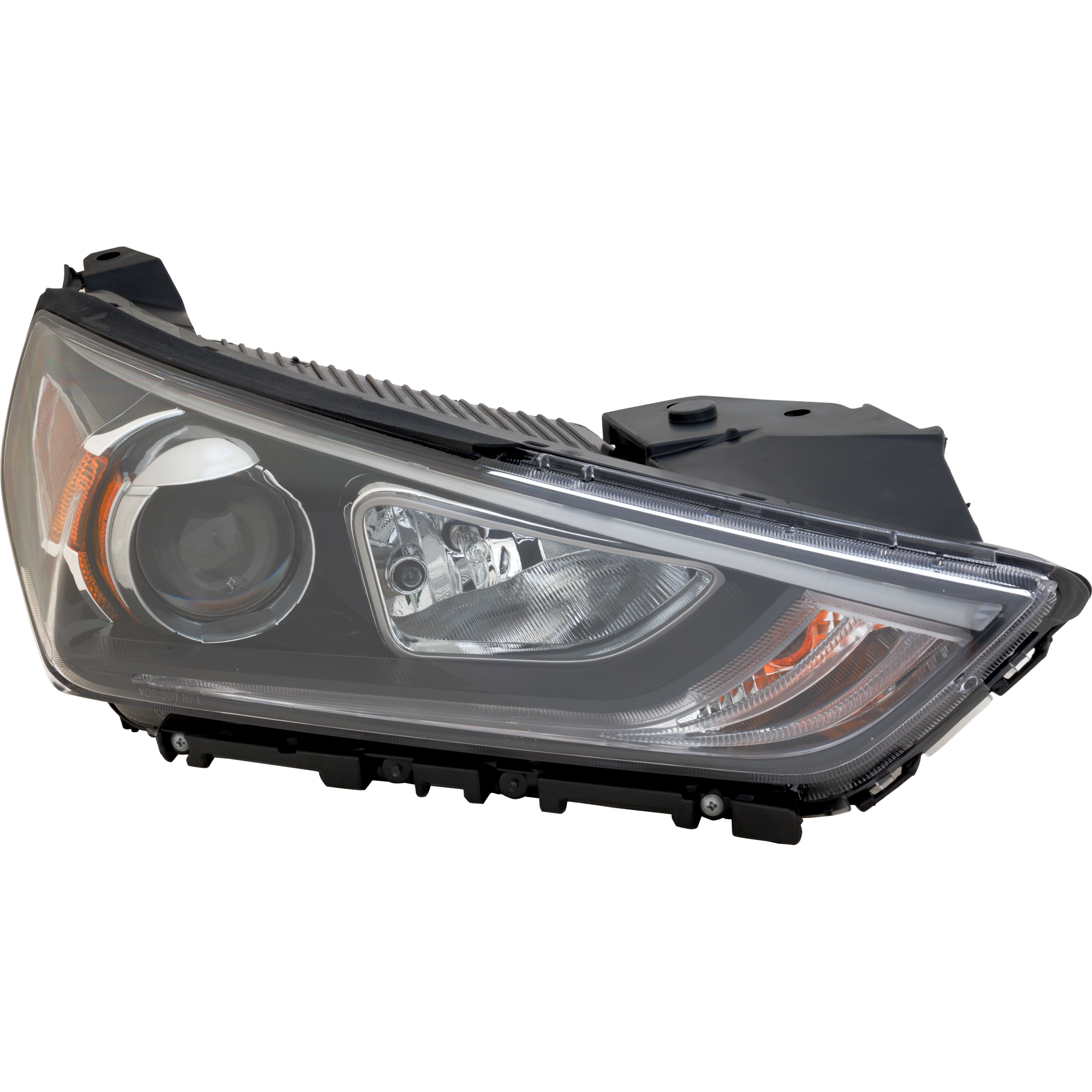 AM IONIQ 20-22 HEAD LAMP RH Assembly Halogen Hybrid Plug In Hybrid Models SKU RH10010187A Partslink HY2503256 OEM 92102G2050T2S